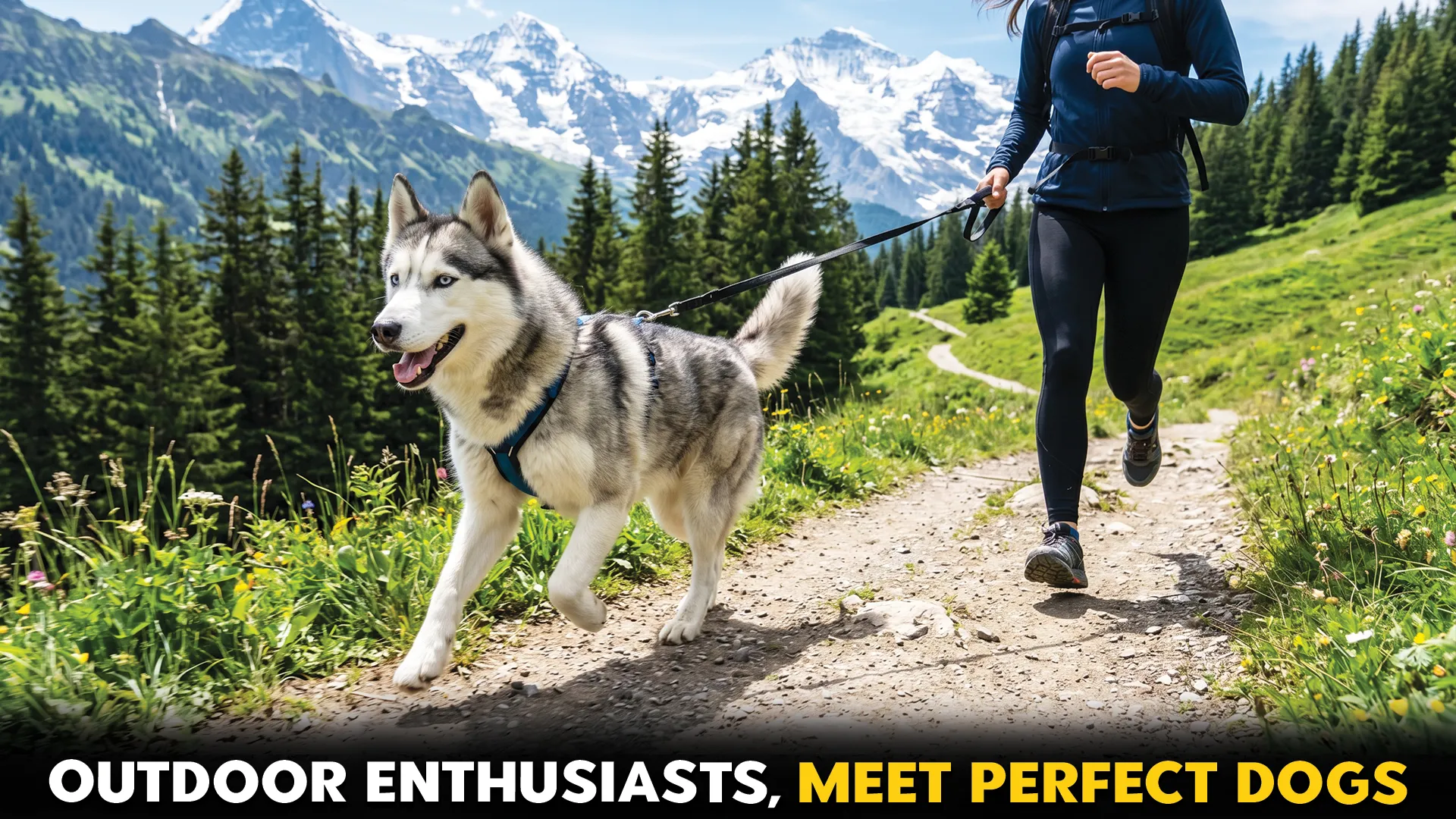 Discover perfect dog breeds for outdoor enthusiasts and the thrills that accompany you without getting tired. Read to find your pup.