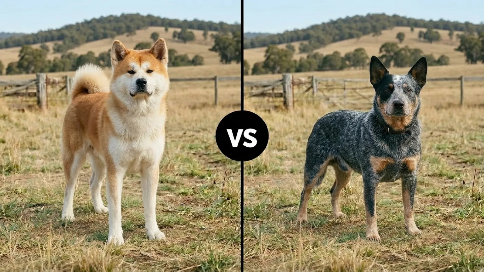 Akita vs. Australian Cattle Dog: Must-Know Differences