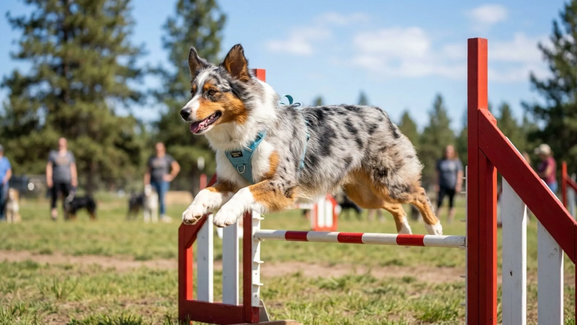 Australian Shepherd Excel in Outdoor Challenges