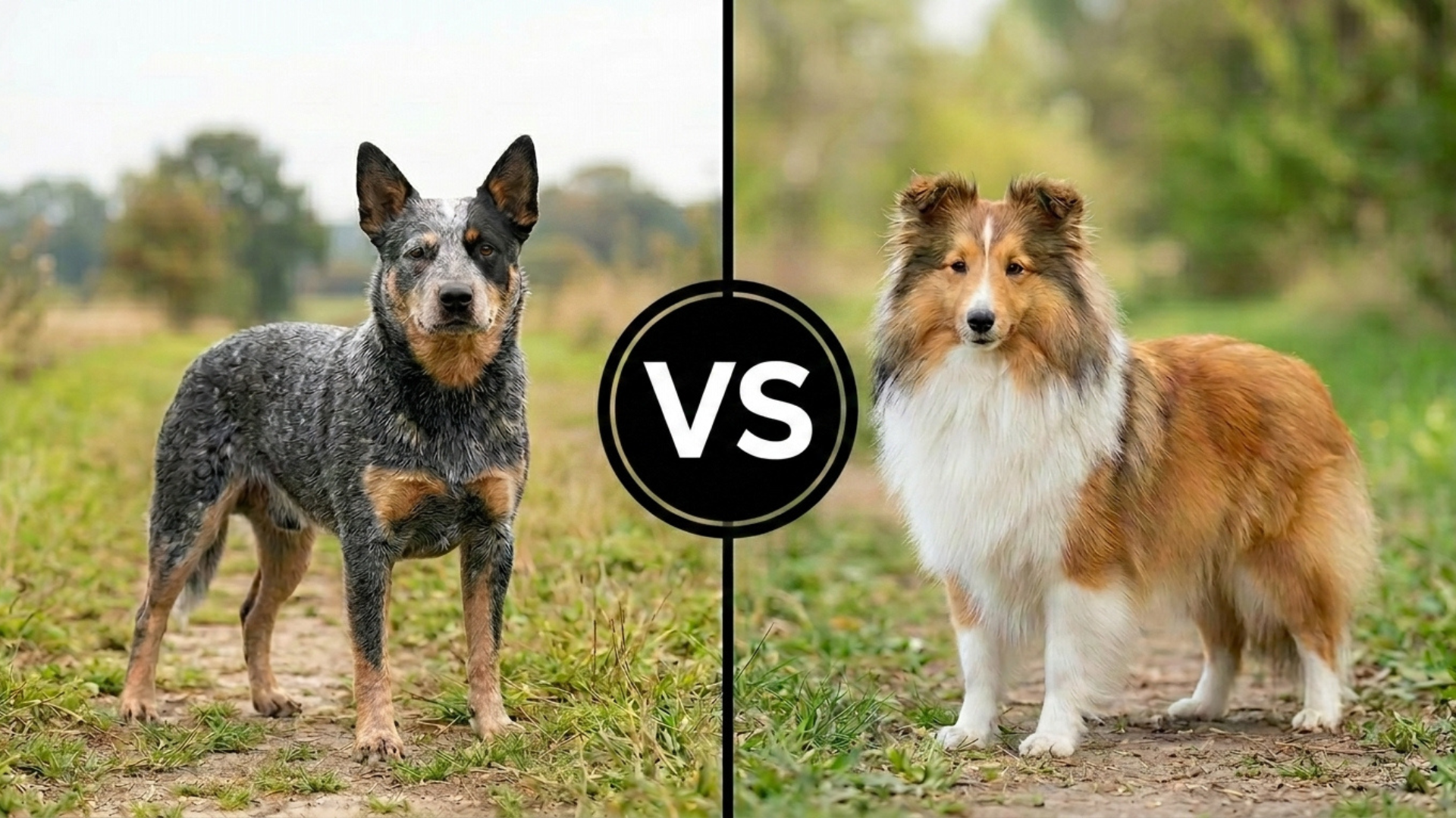 Australian Cattle Dog vs. Shetland Sheepdog