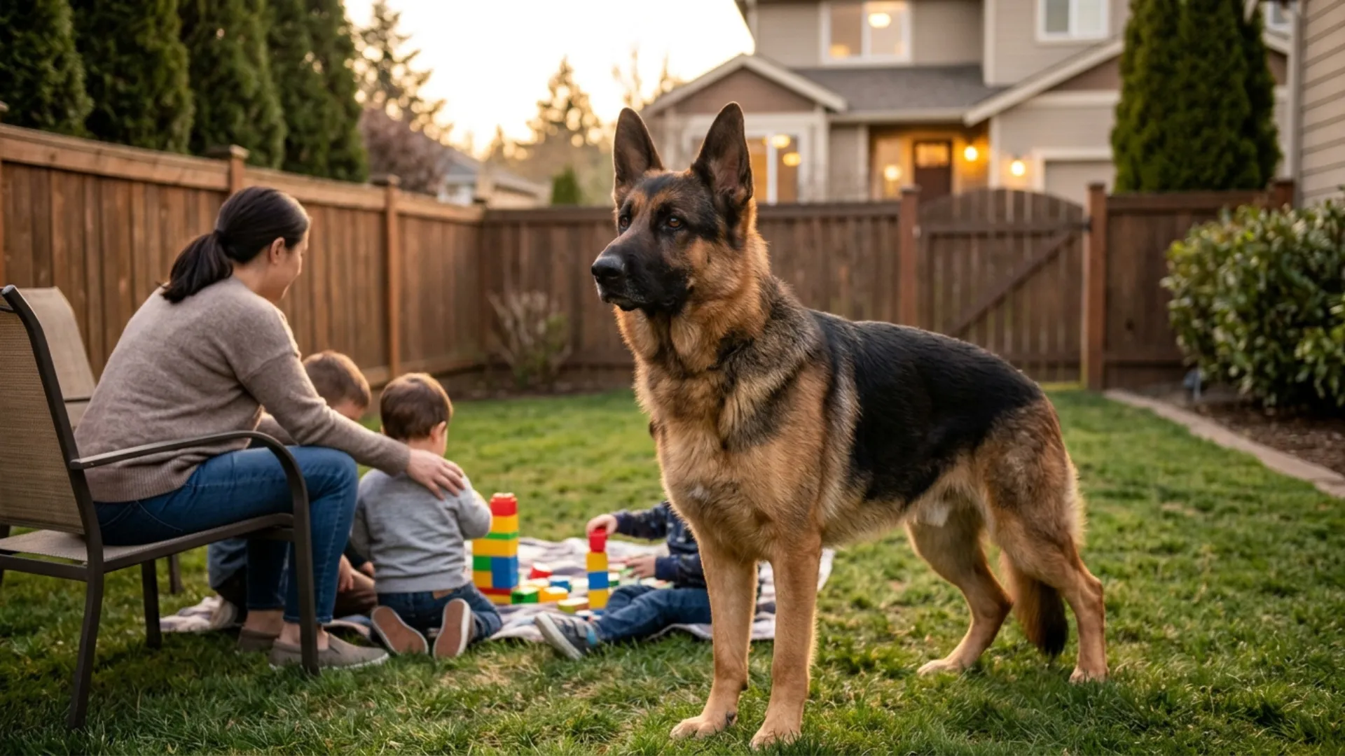 Best Guard Dog Breeds for Single Parents and Family Safety