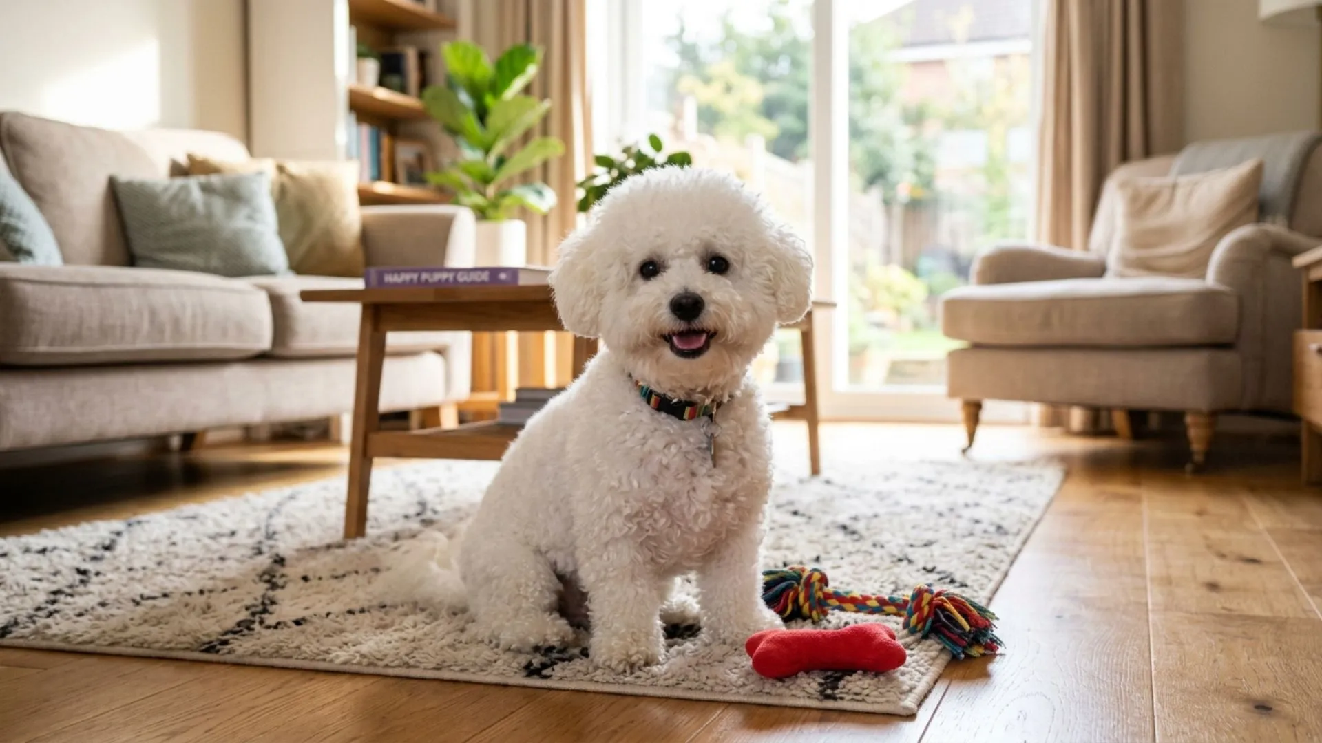 Bichon Frise Small-Dog Perfect for First-Time Owners