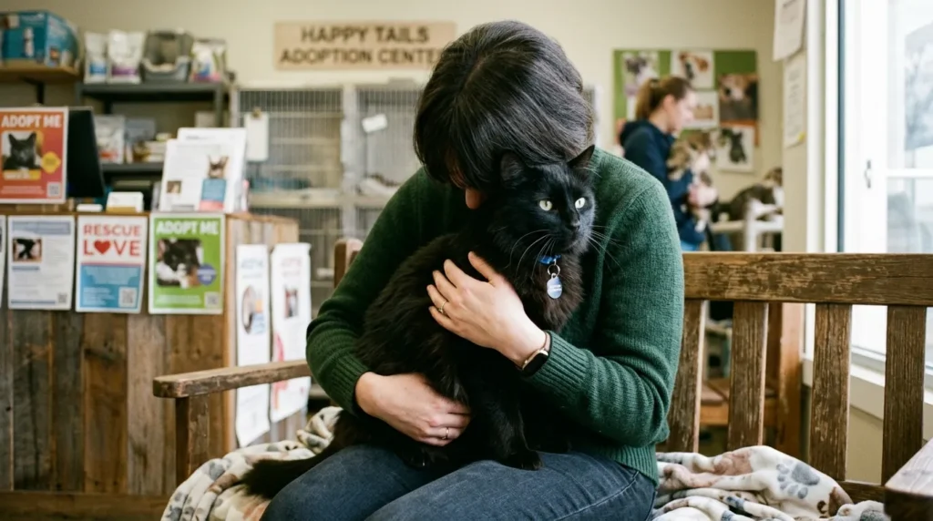 Black Cats Are Adopted by People