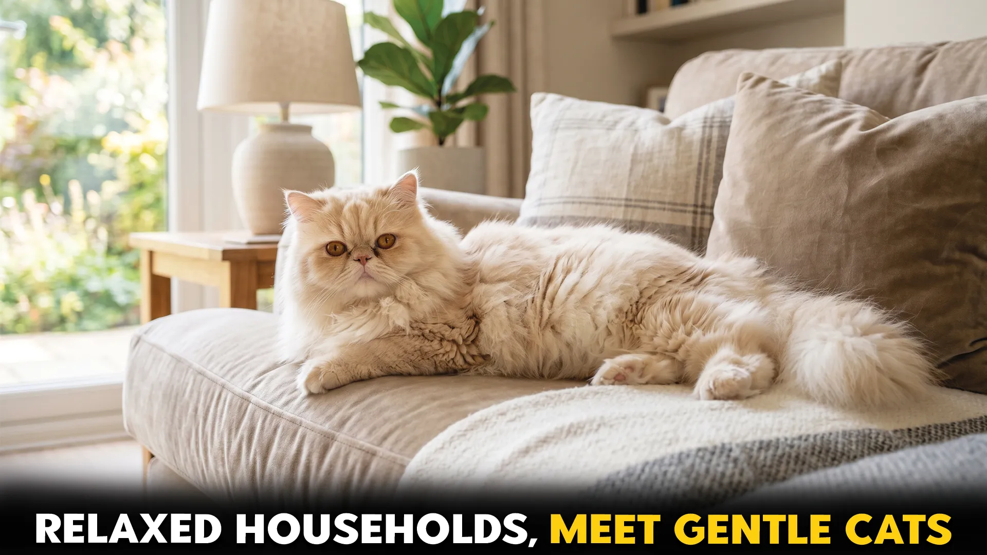 7 Cat Breeds for Relaxed Households and Calm Living