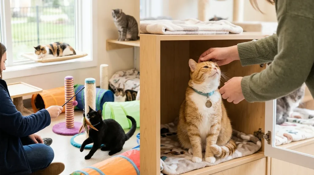 Cats and Dogs were Adopted 