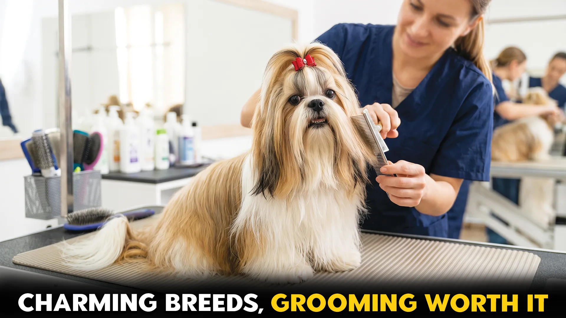 Charming long haired dog breeds personality and grooming