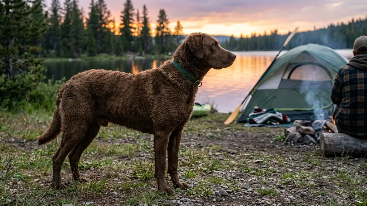 Dog Breeds Perfect for Lakeside Camping and Outdoor Fun
