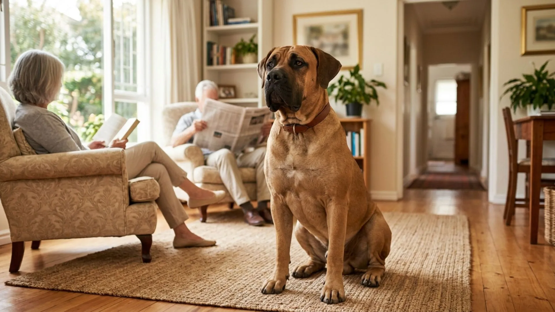 Dog Breeds That Safeguard Seniors in Quiet Homes