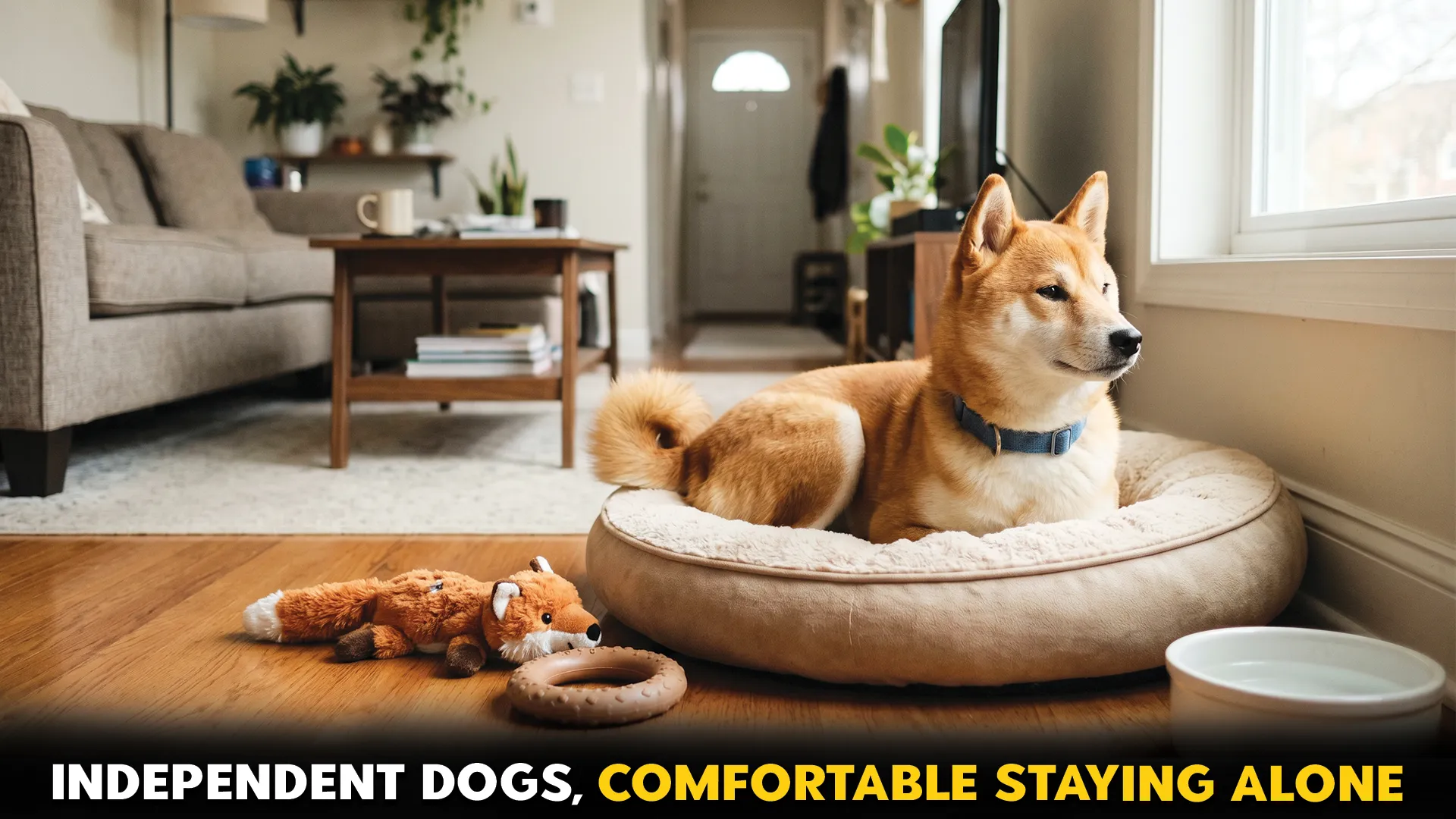 Dog Breeds That can stay Home Alone