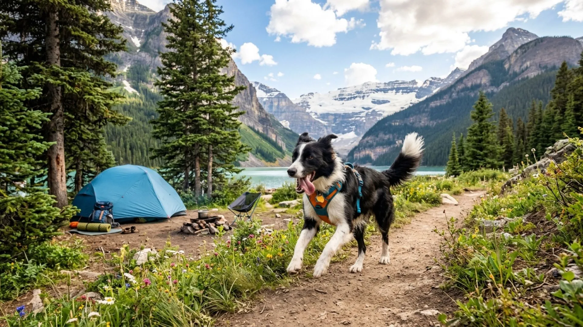 7 Energetic Dog Breeds Ideal for Canine Camping Trips