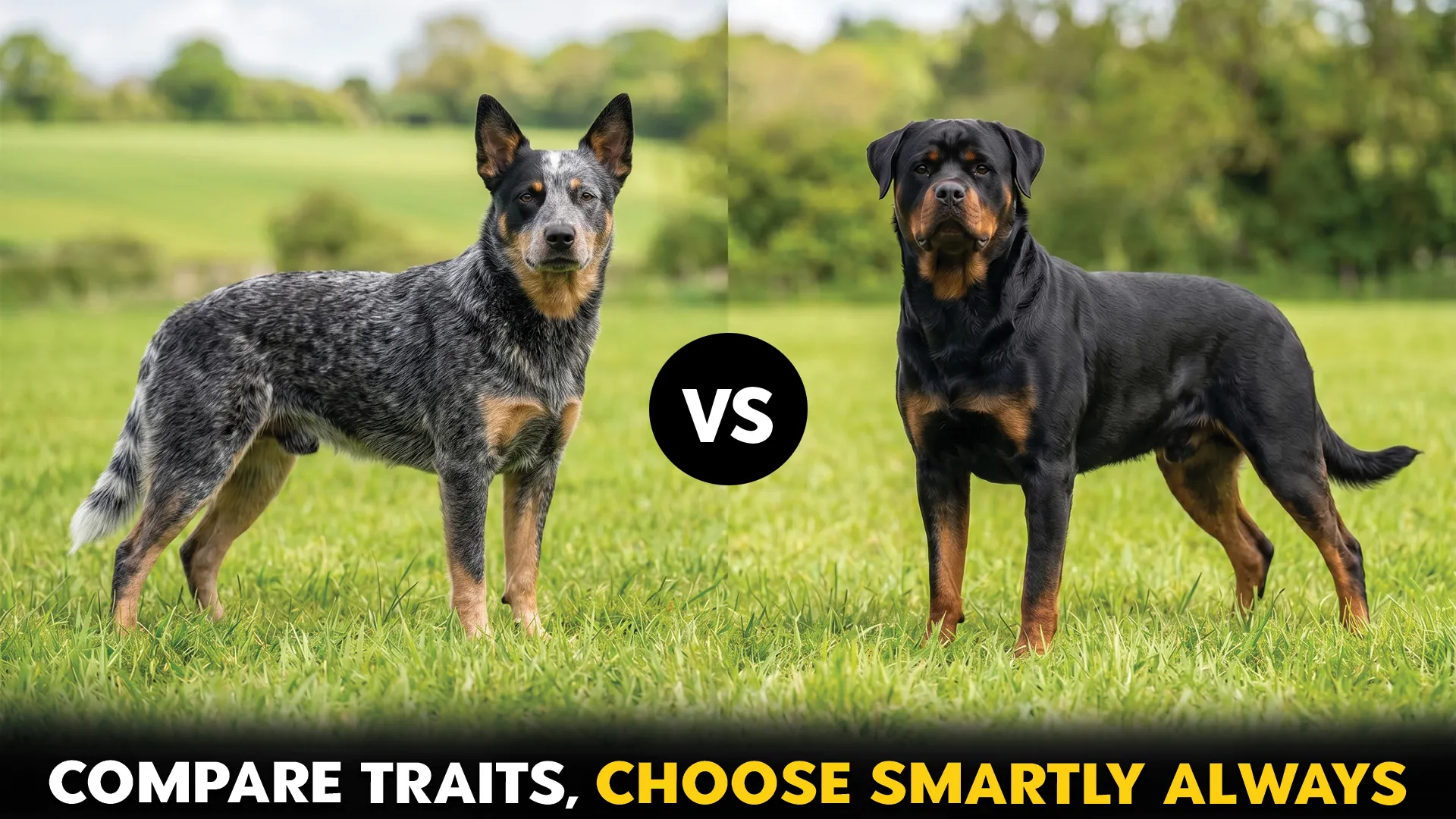 essential traits of blue heeler dog breeds vs