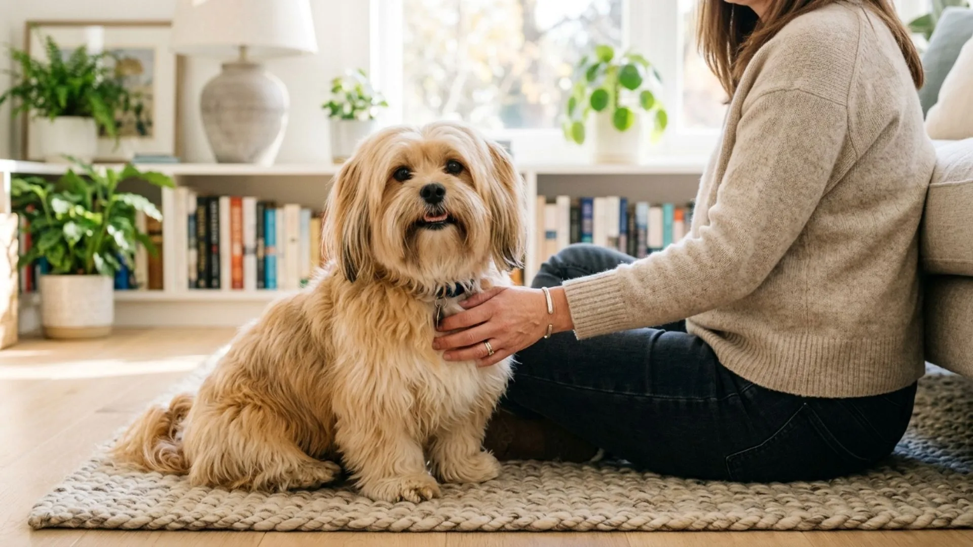 Lhasa Apso Dog Breed For Single Parents That Can Be Home Alone