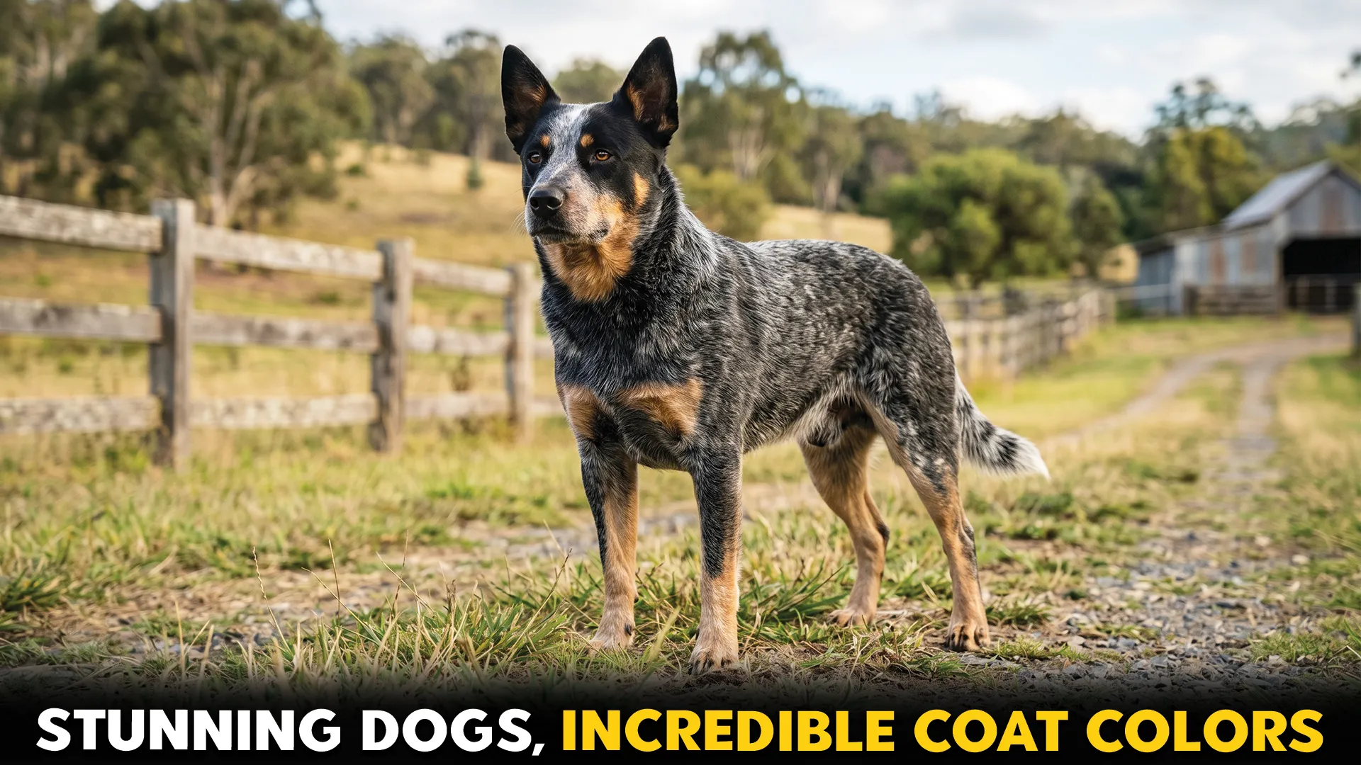7 Stunning Dog Breeds with Unique Coat Color Combinations