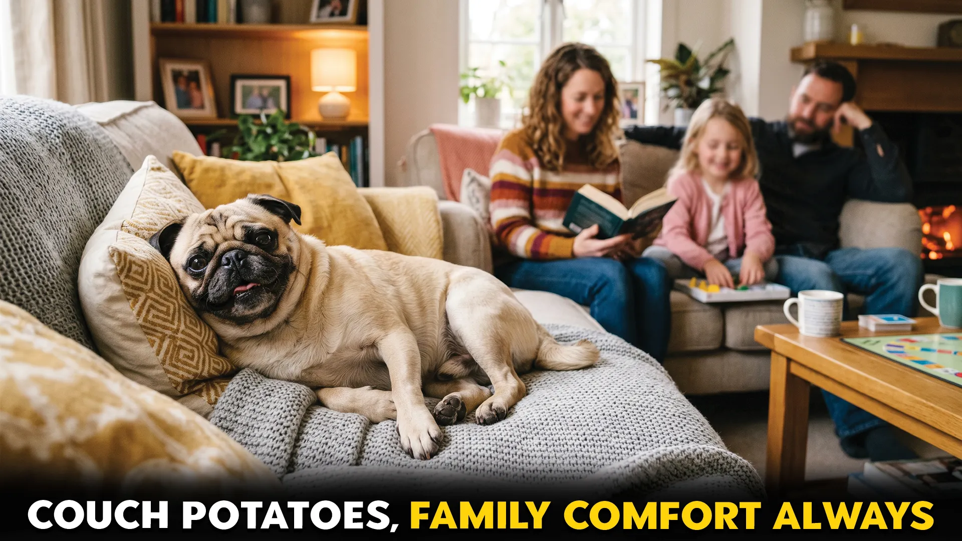 Top 10 Couch patato dog breeds for relaxed families
