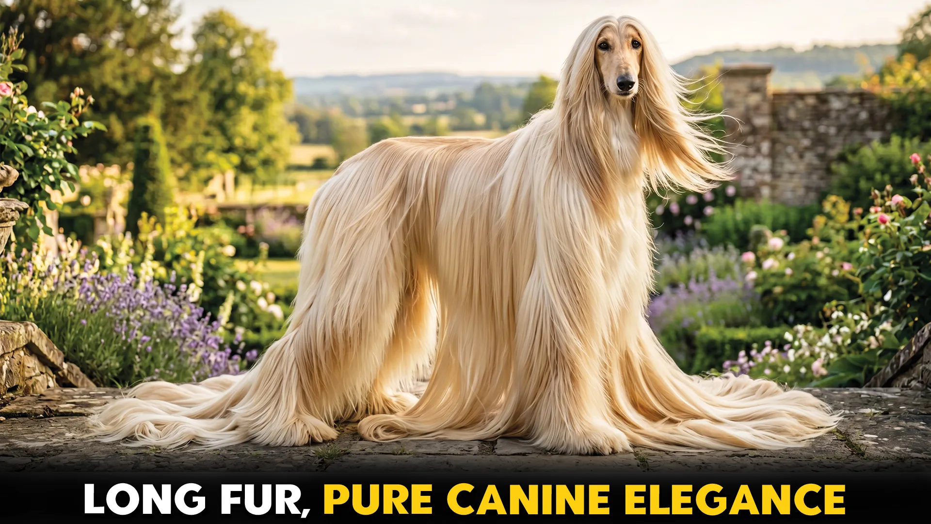 Wonderful long haired dog breed personality grooming