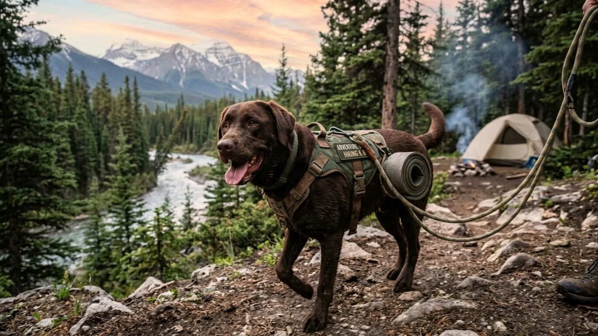 Top 10 Rugged Dog Breeds That Thrive on Hiking and Camping
