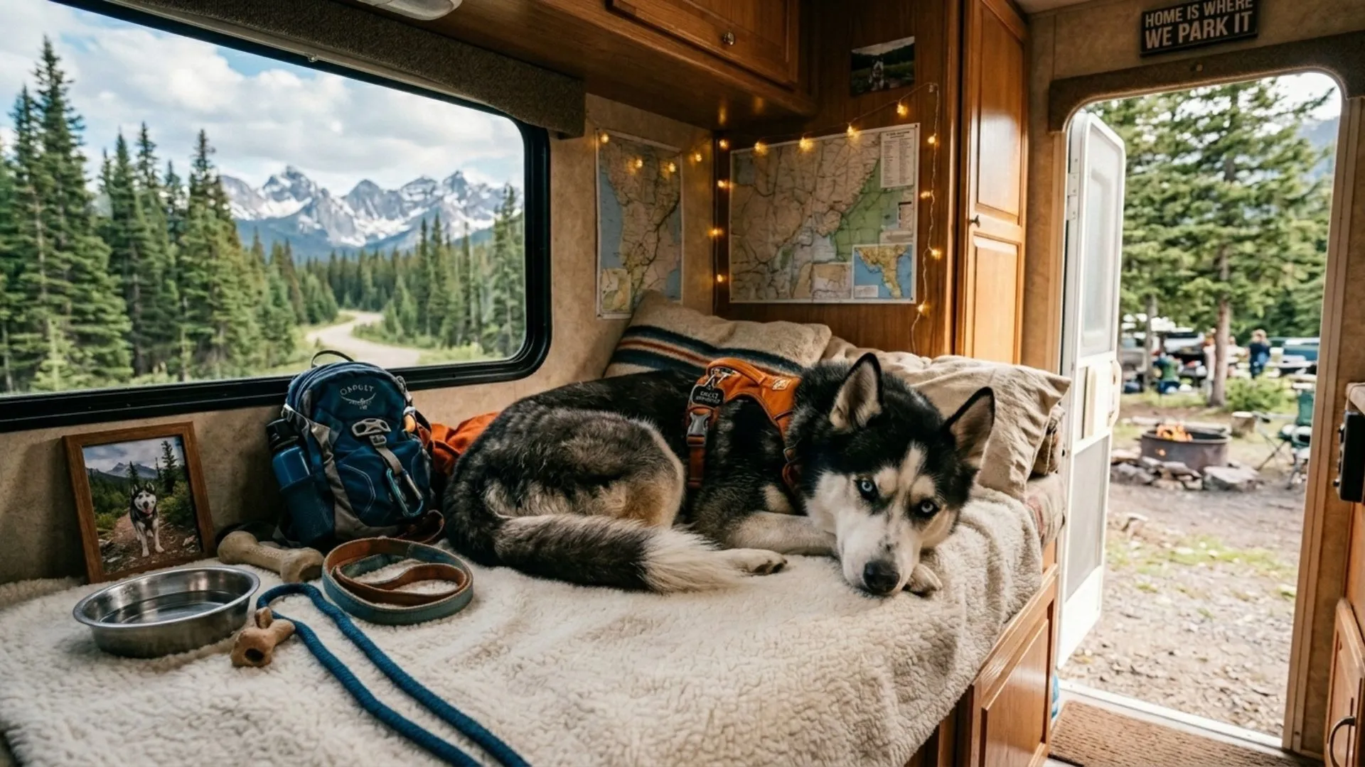 7 Cozy Dog Breeds That Love Hiking, Camping, and RV Trips