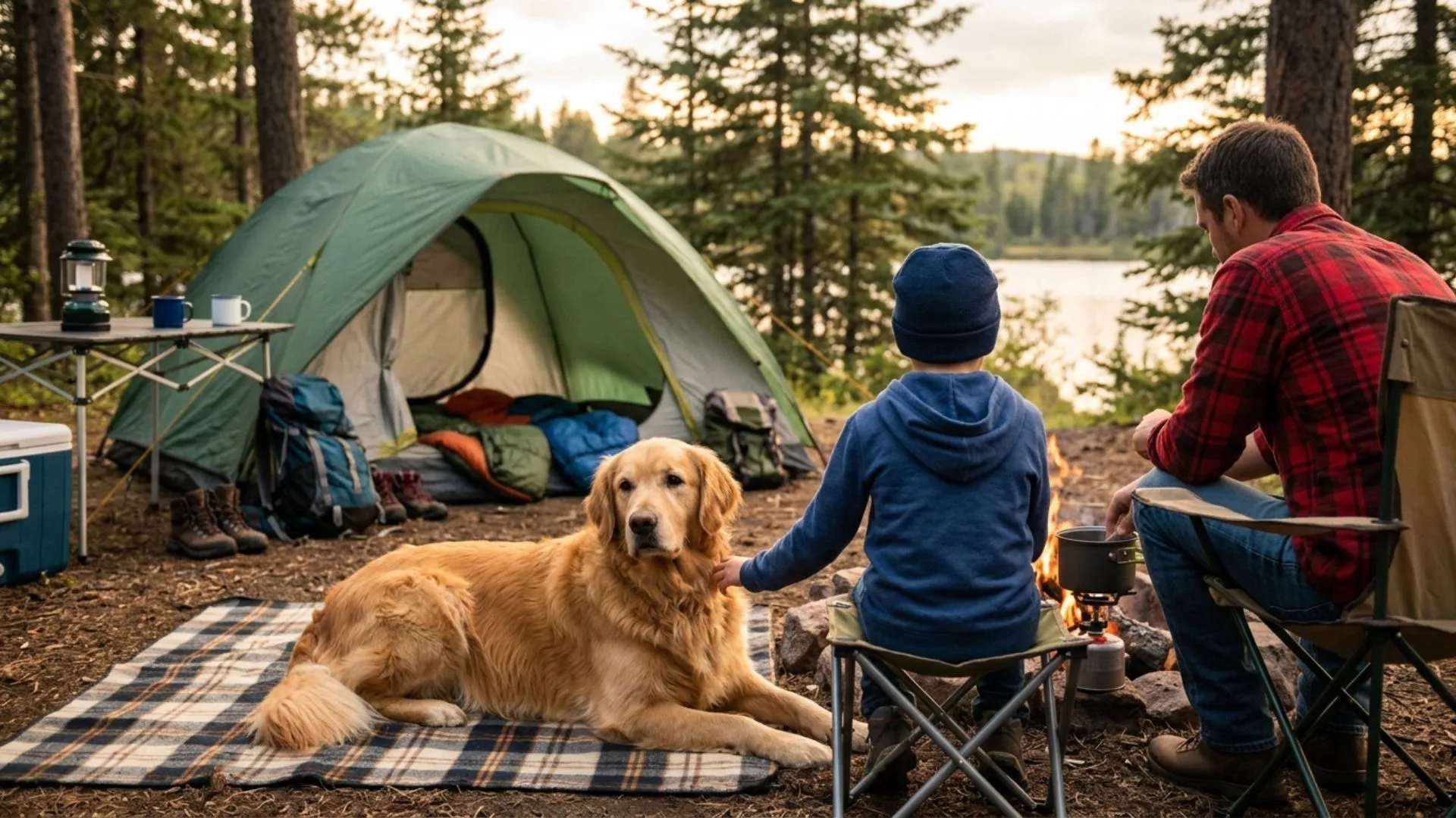 7 Gentle Dog Breeds Perfect for Family Camping Trips