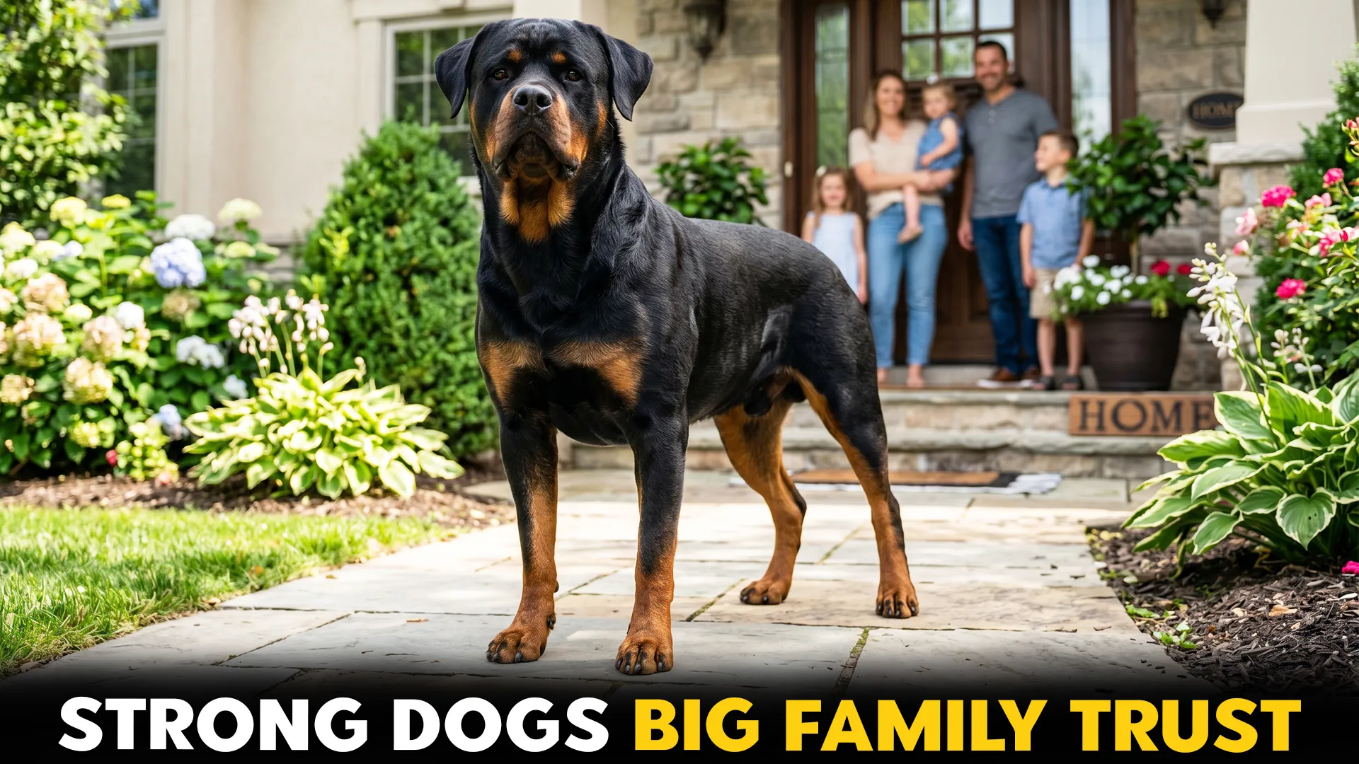 7 highly protective dog breeds perfect for families who loves safety