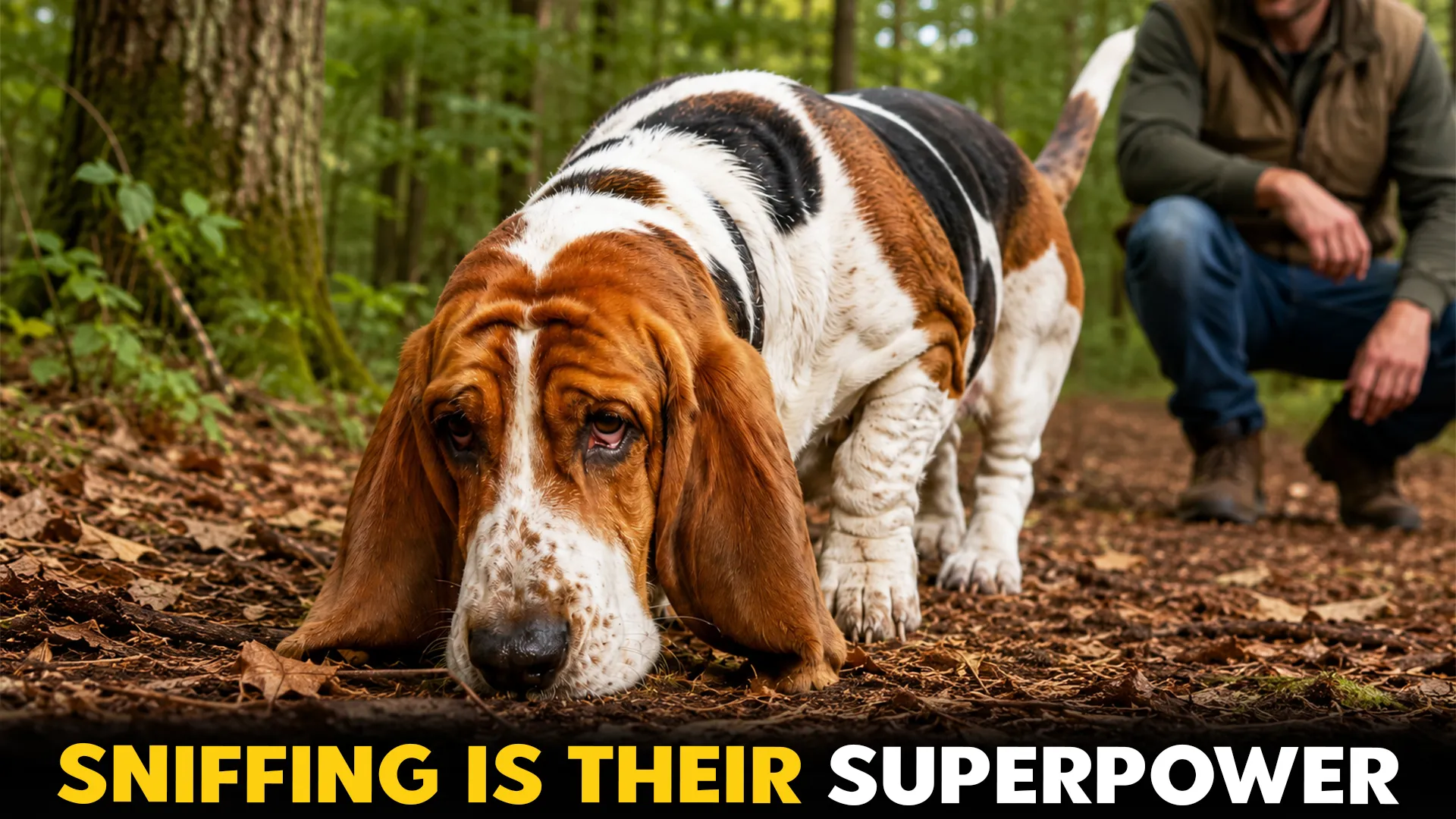 legendary dog breeds with the strongest sense of smell