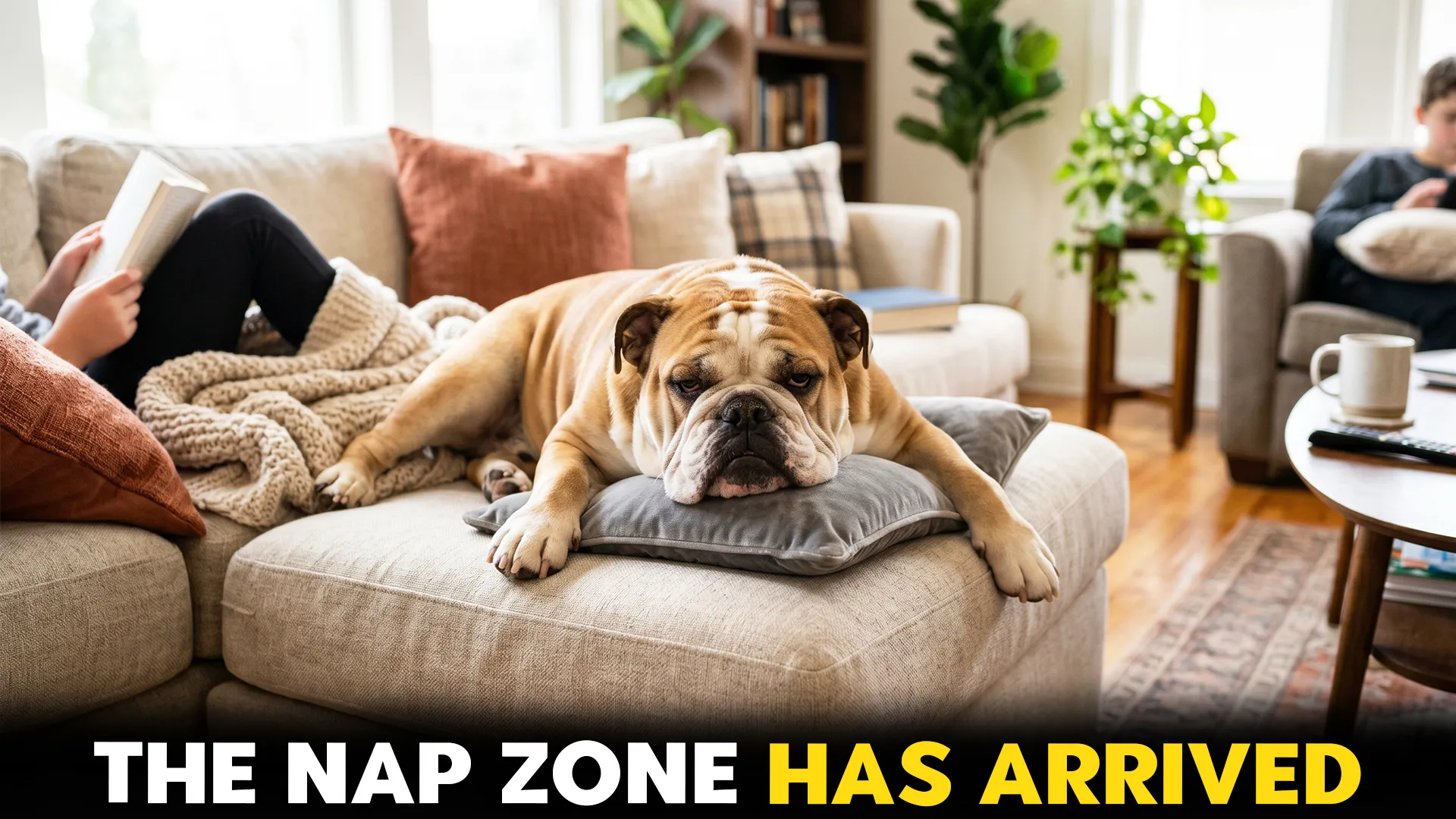 7 most relaxed dog breeds for couch potato families