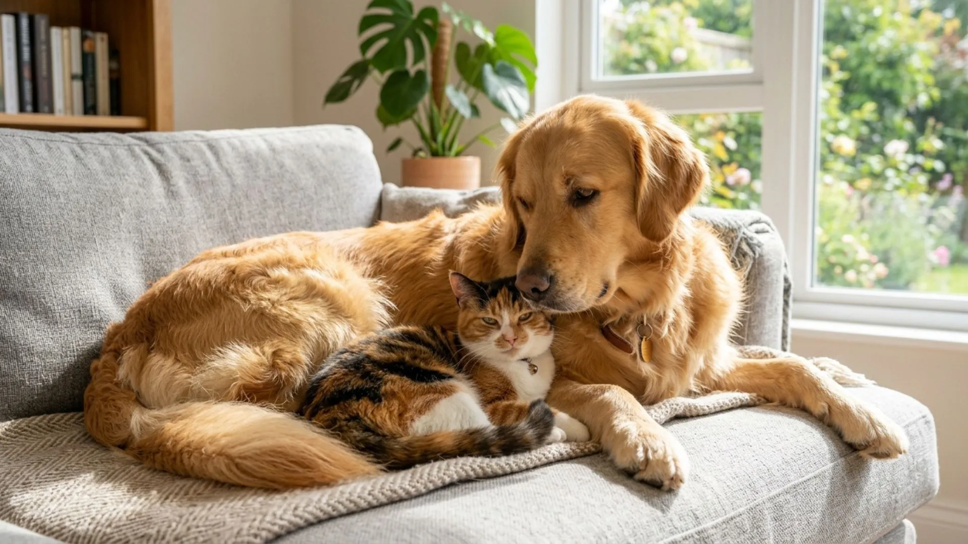 9 Dog Breeds That Naturally Get Along With Felines