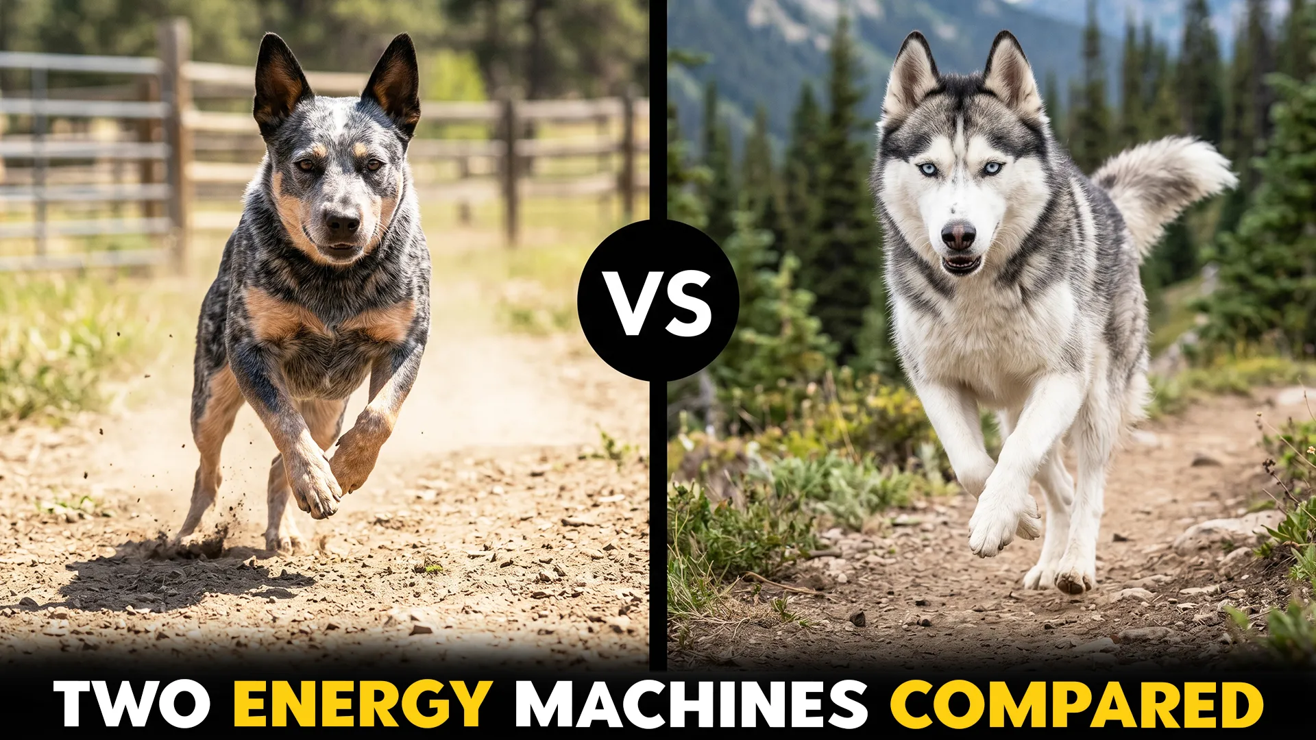 australian cattle dog vs siberian husky