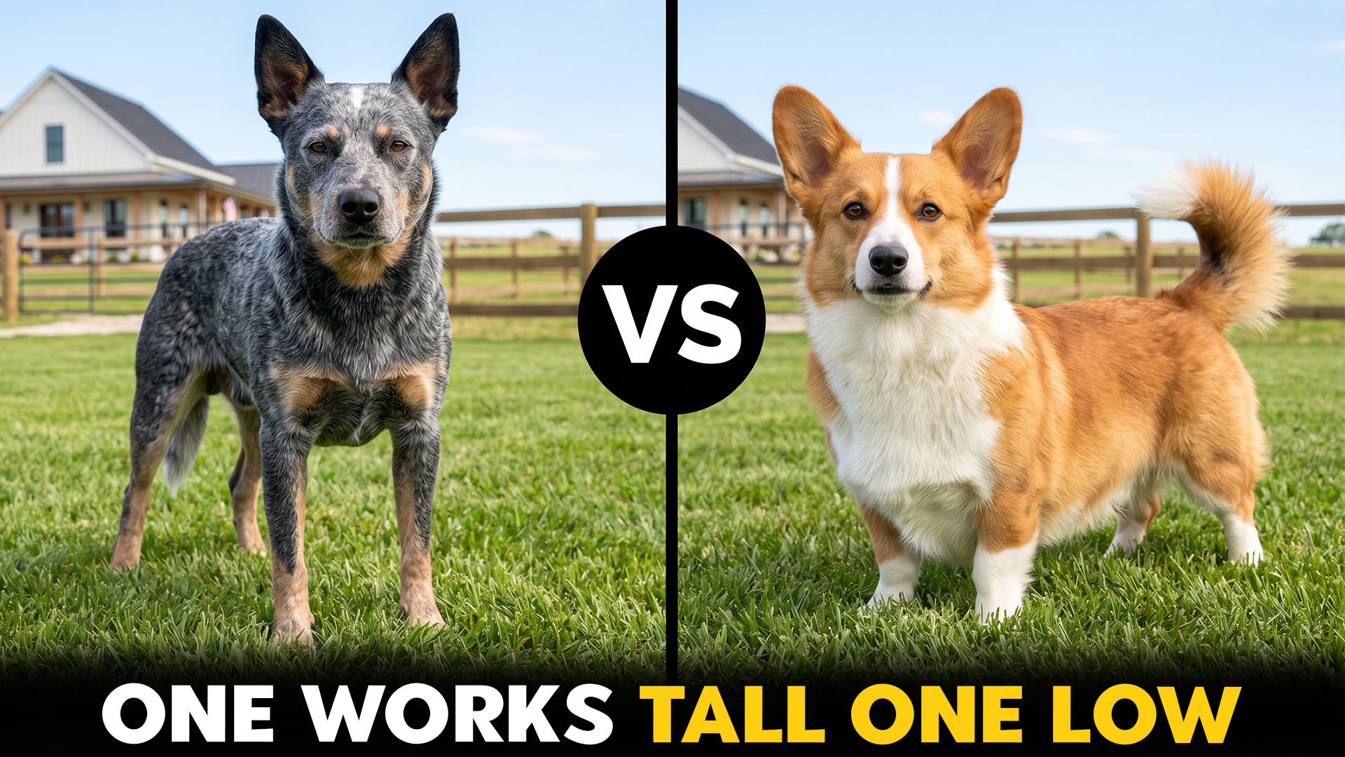 Australian Cattle Dog vs. Cardigan Welsh Corgi Dog Breeds: Quick Facts to Know About
