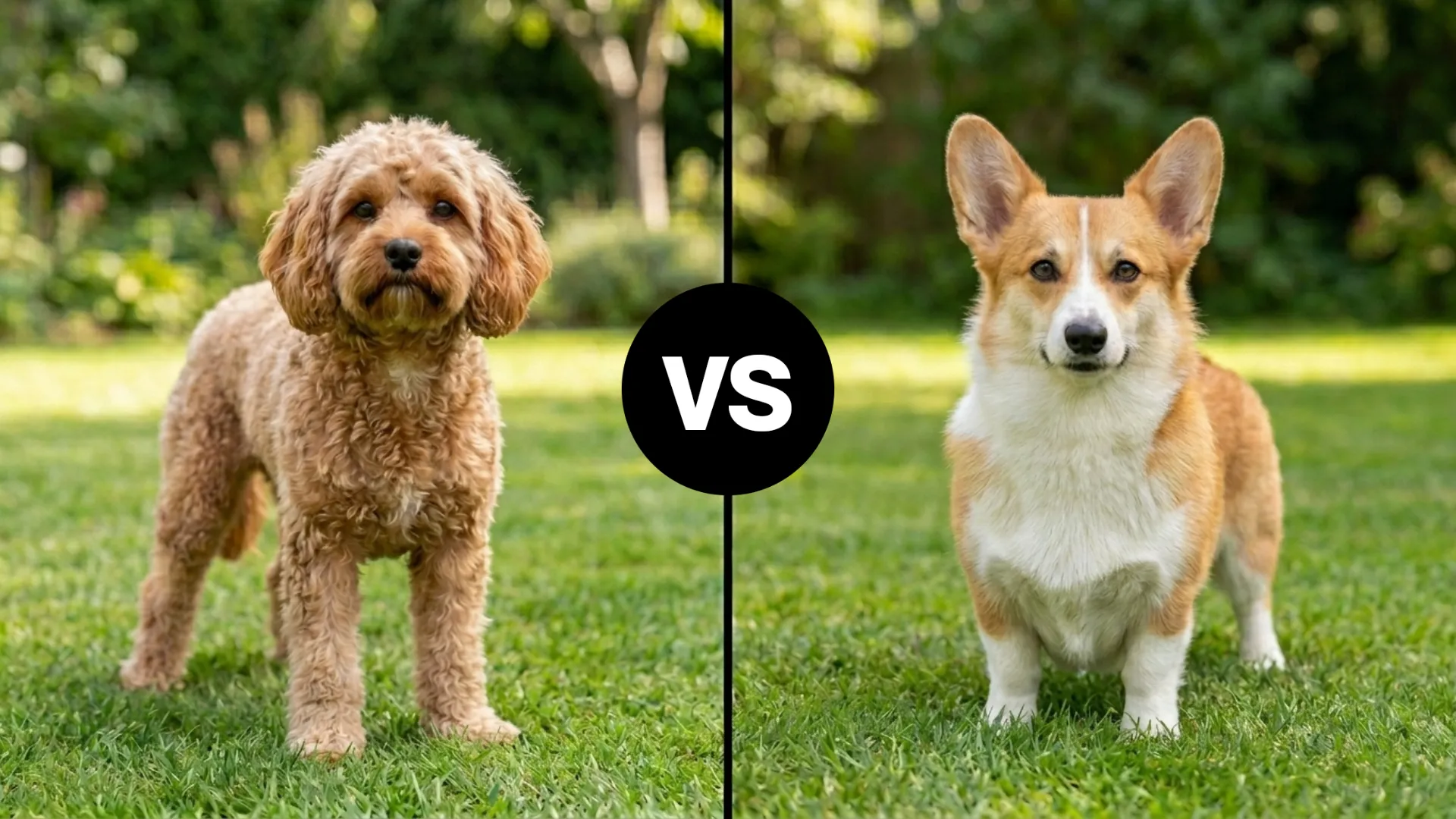 Cavapoo vs. Corgi