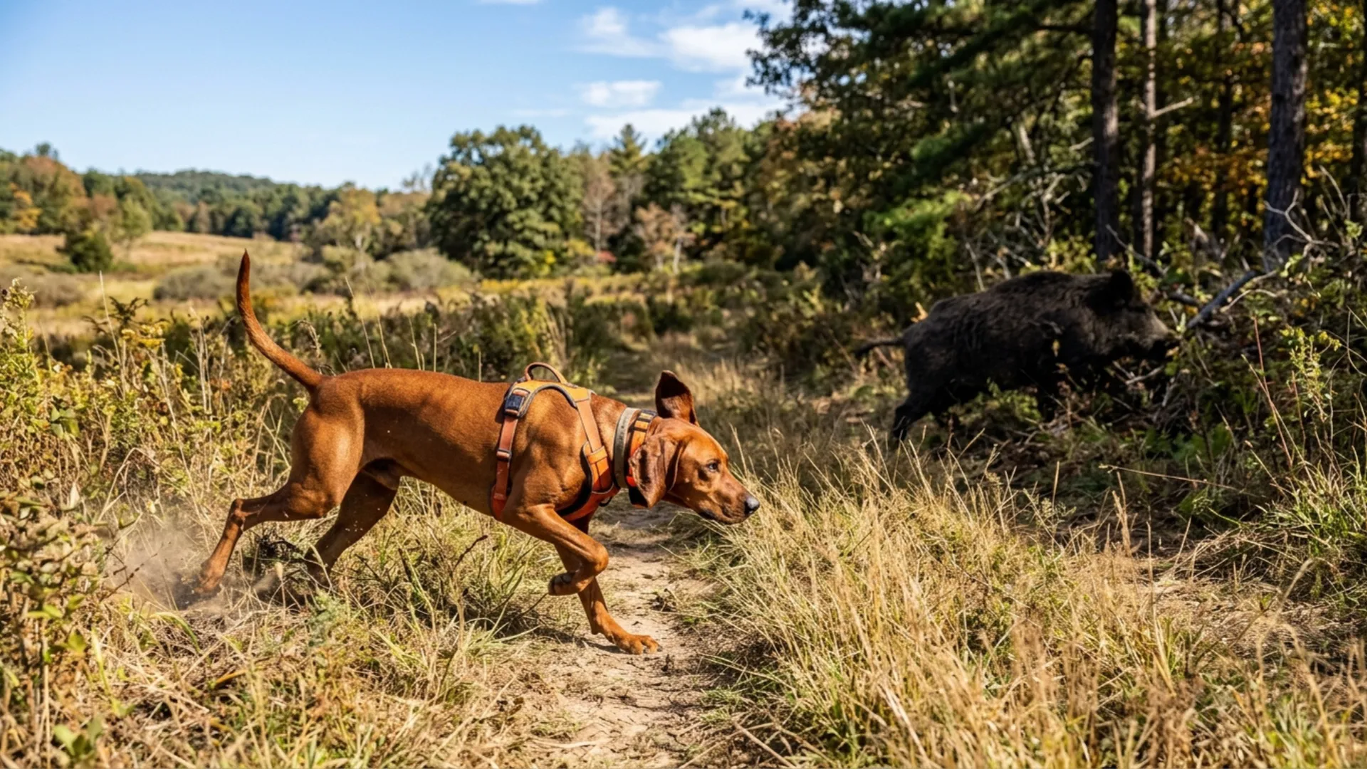 Dog Breeds for Tracking Wild Boar in the Field