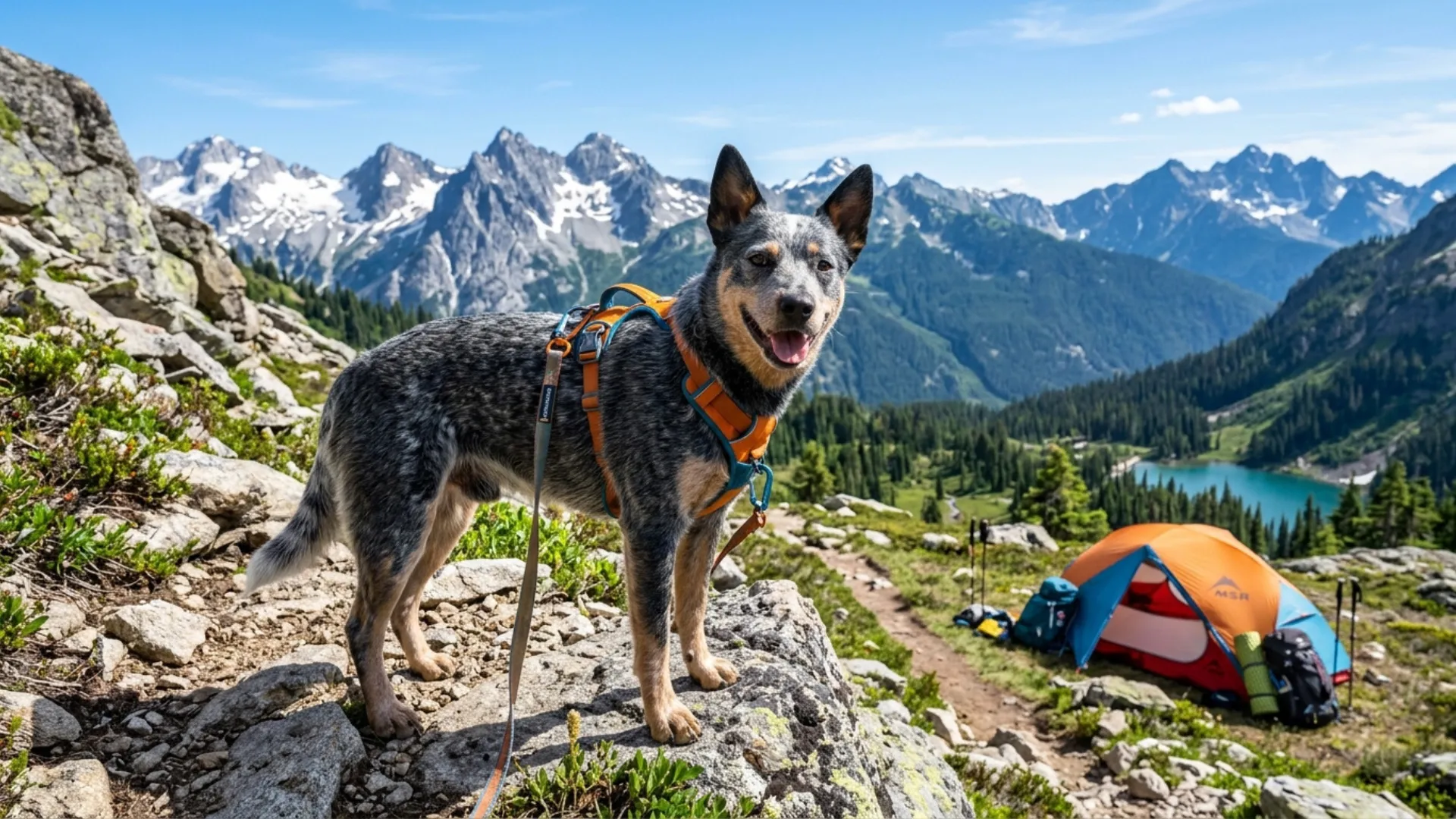 Dog Breeds That Thrive on Mountain Camping Excursions