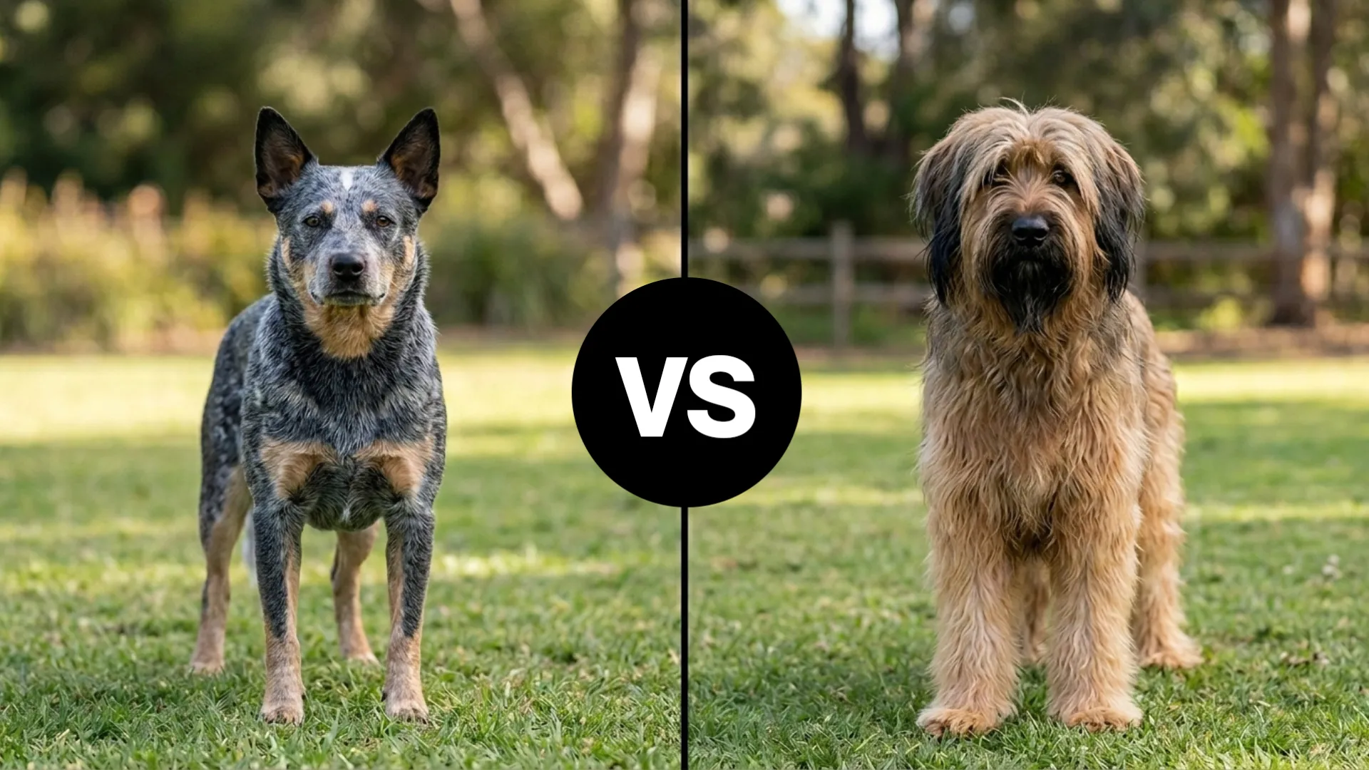 Australian Cattle Dog vs. Briard