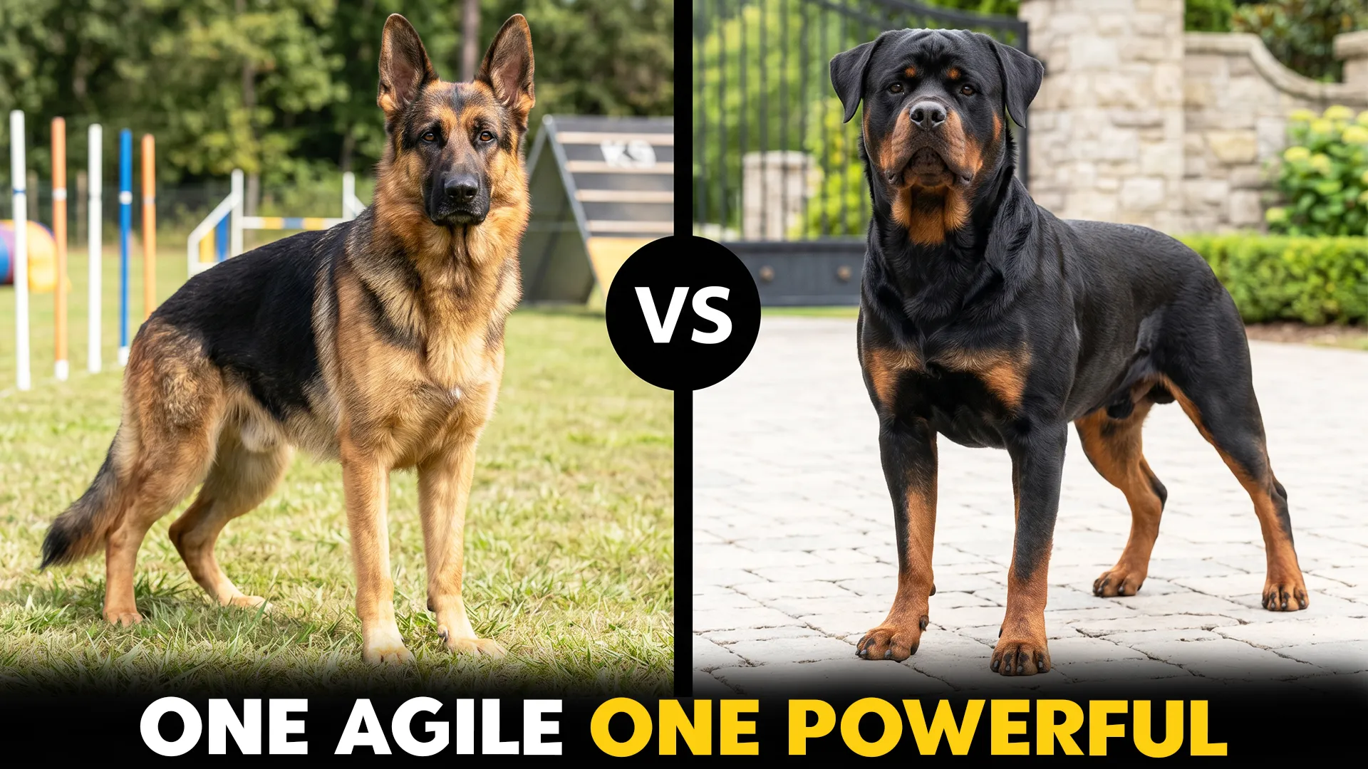 Essential Facts About German Shepherd vs. Rottweiler Dog Breeds