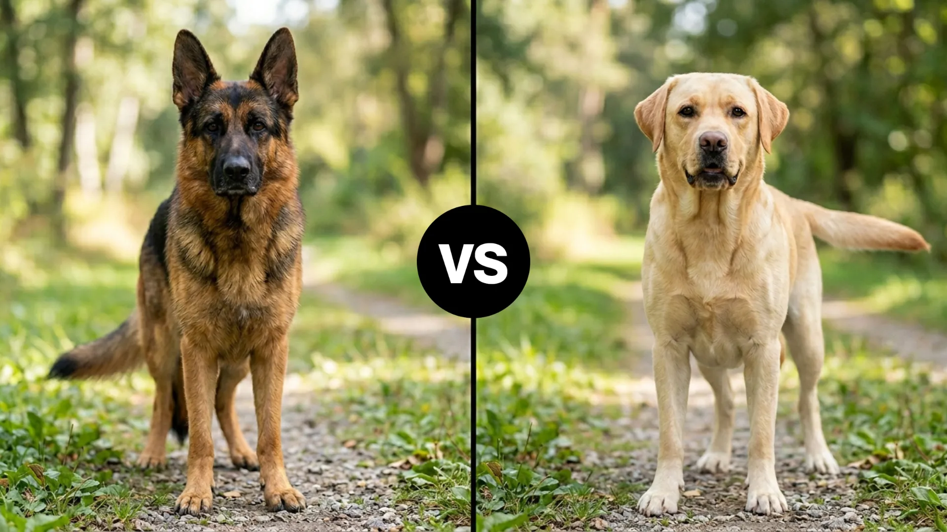 German Shepherd vs. Labrador Retriever