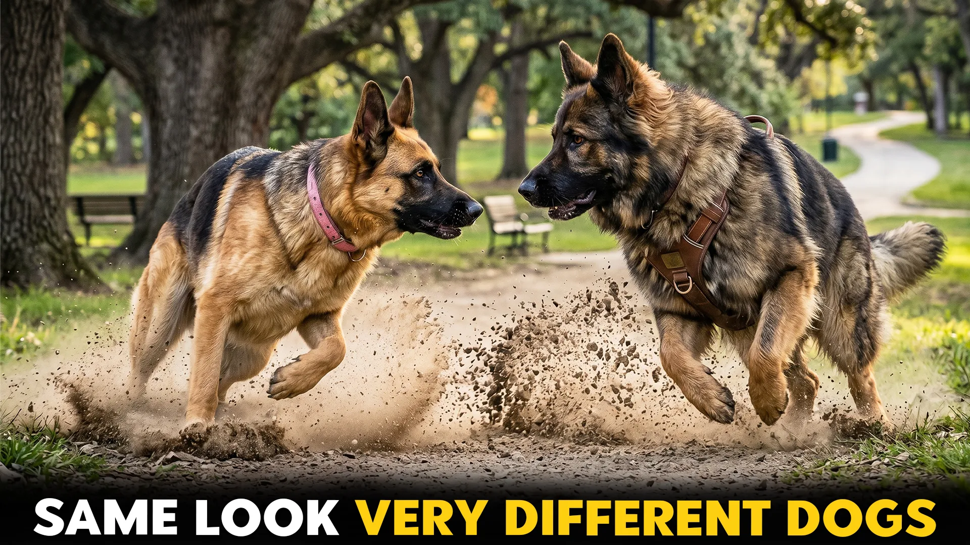 german shepherd dog breeds vs