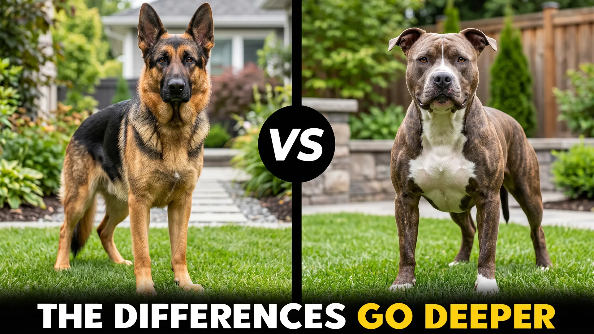 german shepherd vs