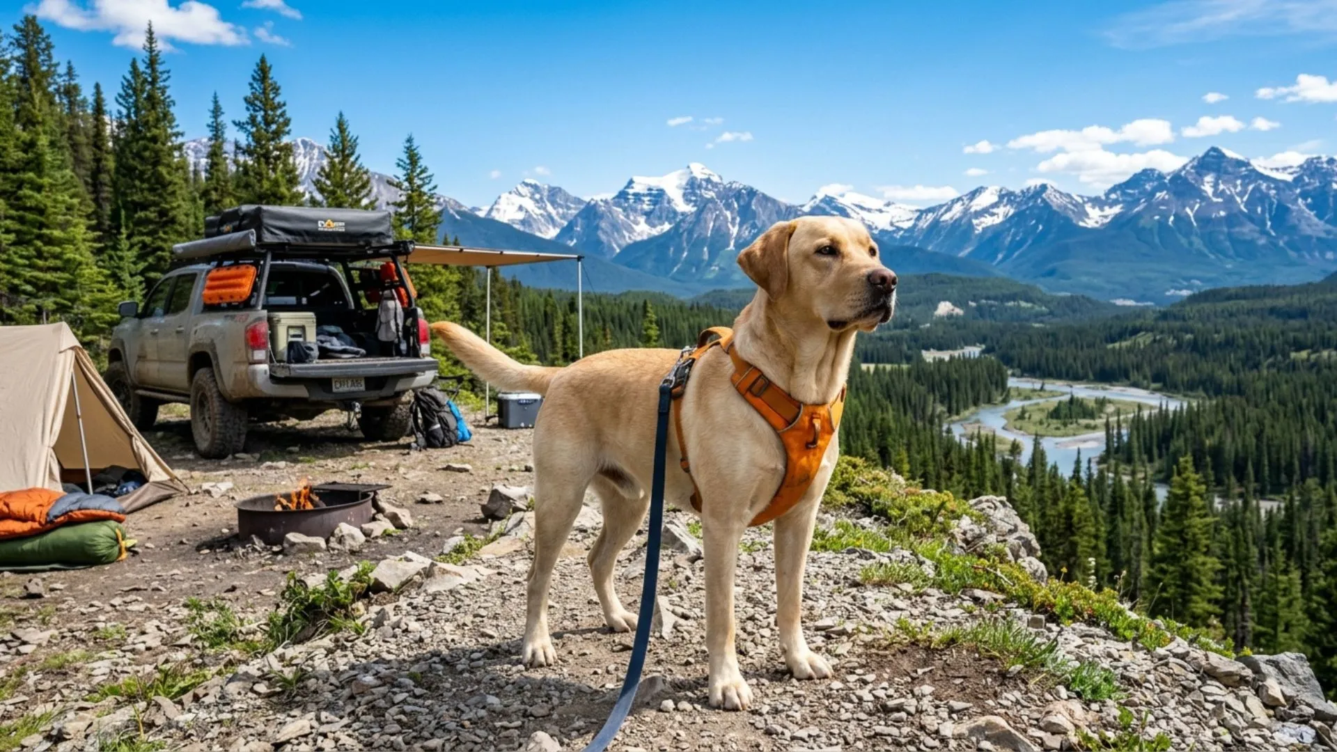 Loyal Dog Breeds Built for Off‑Road Camping Excursions
