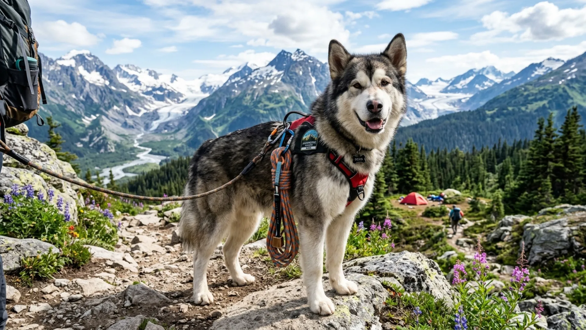 Robust Dog Breeds Designed for Camping, Climbing and More