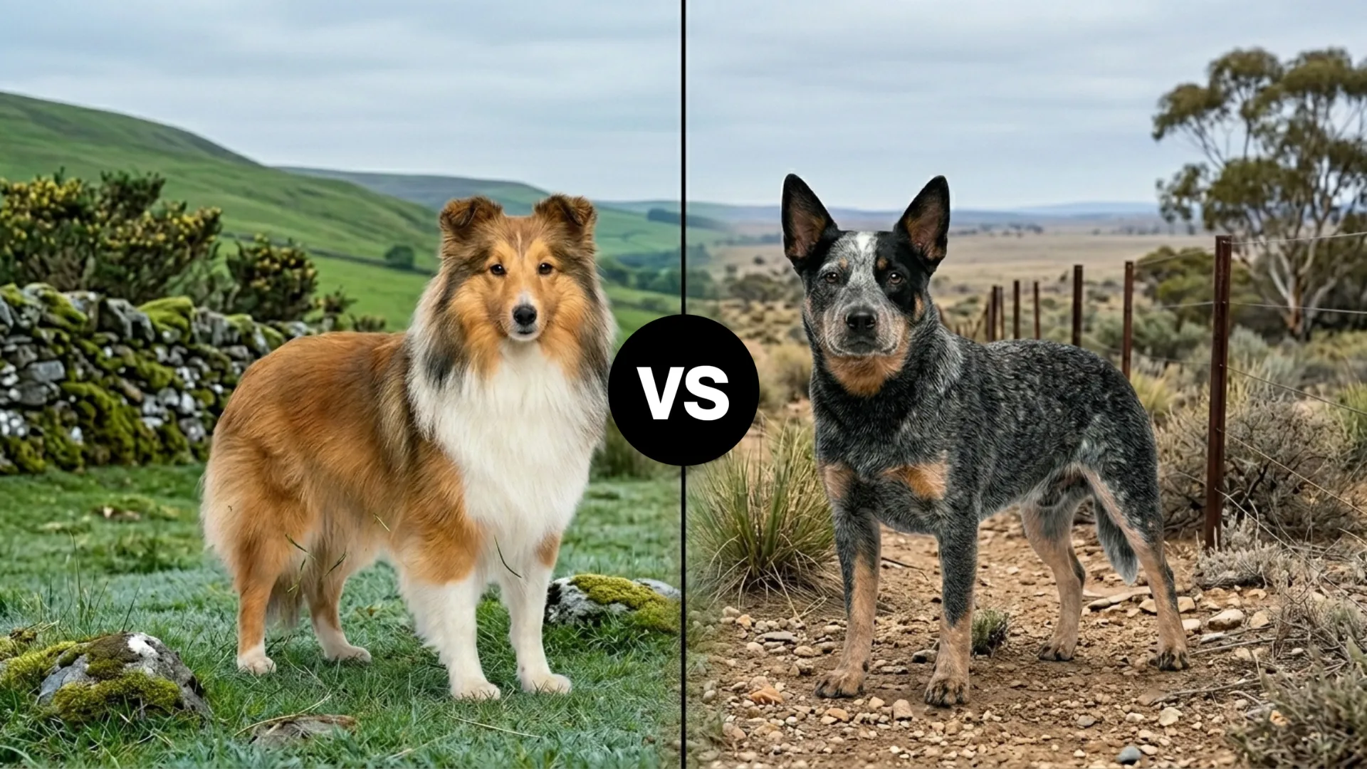 Shetland Sheepdog (Sheltie) vs. Australian Cattle Dog