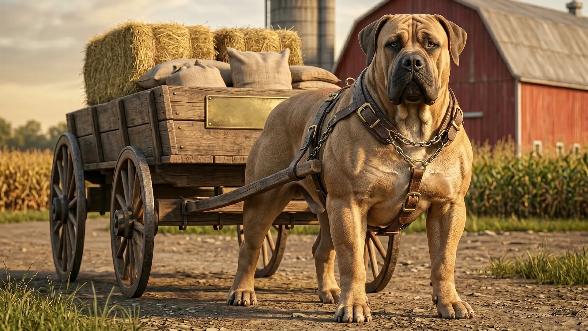 Vital Farm Dog Breeds with Muscular Stature Perfect for Heavy Work