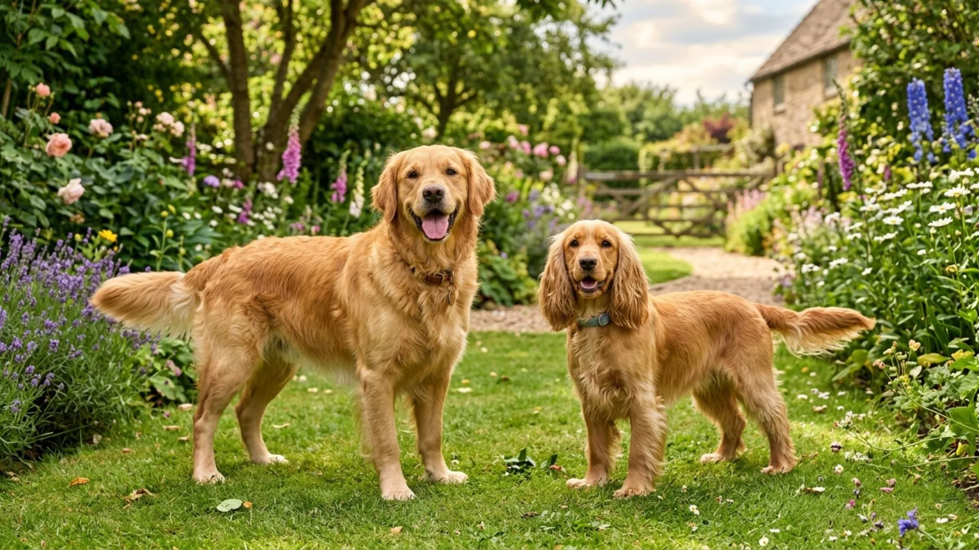 Top 10 Dog Breeds with Rich Golden Coat Colors