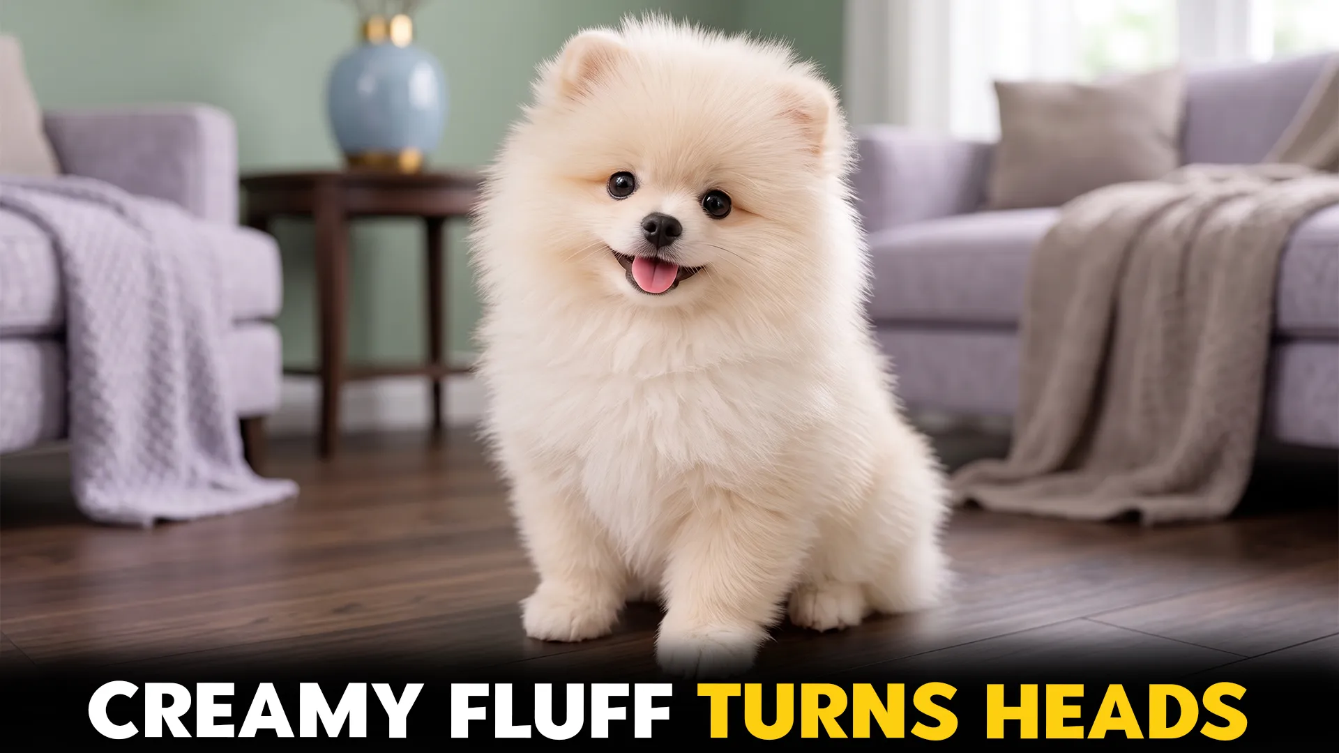 10 dog breeds with fluffy creamy hues for gentle looks
