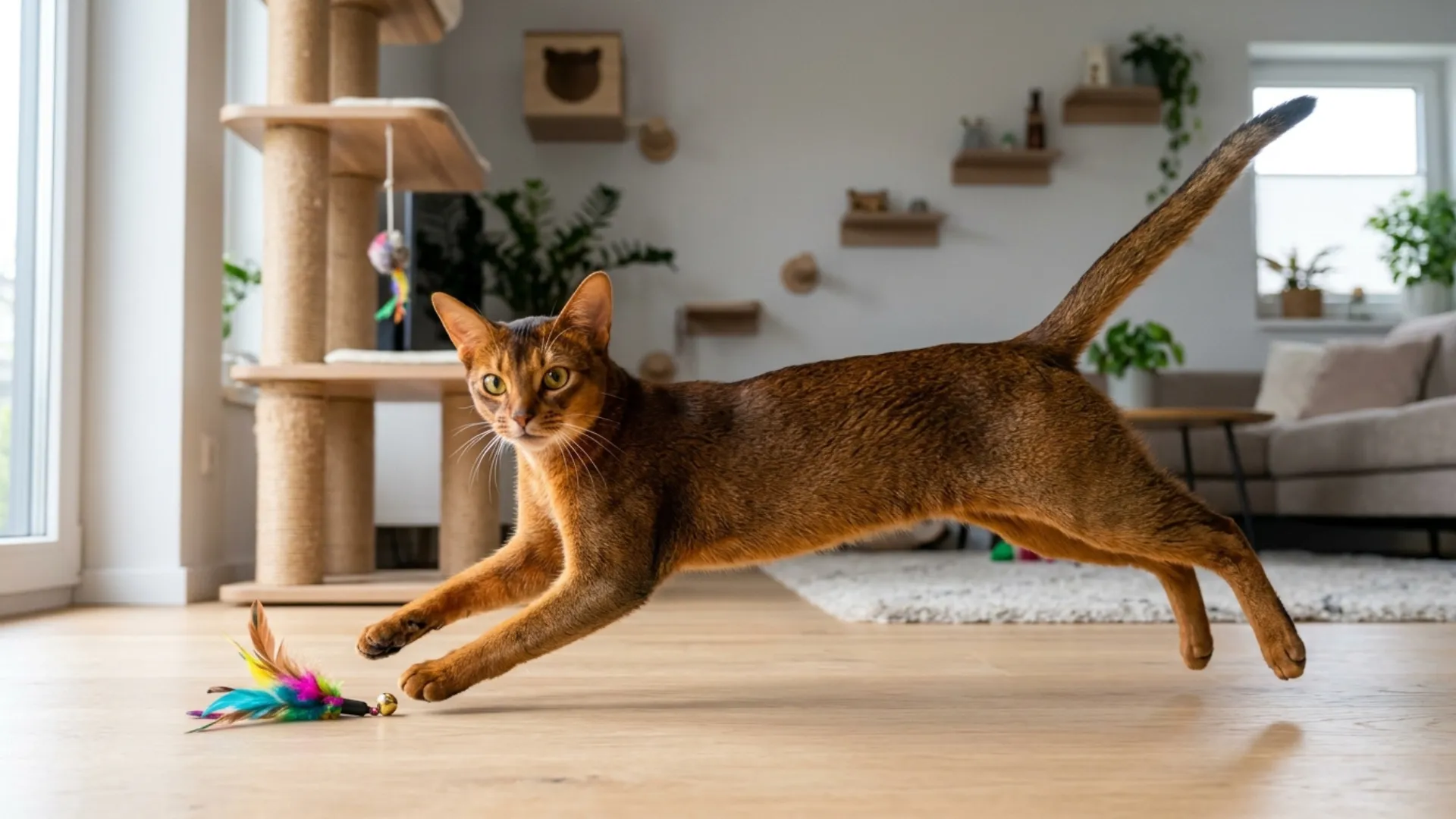 7 Cat Breeds That Prefer Chase Games