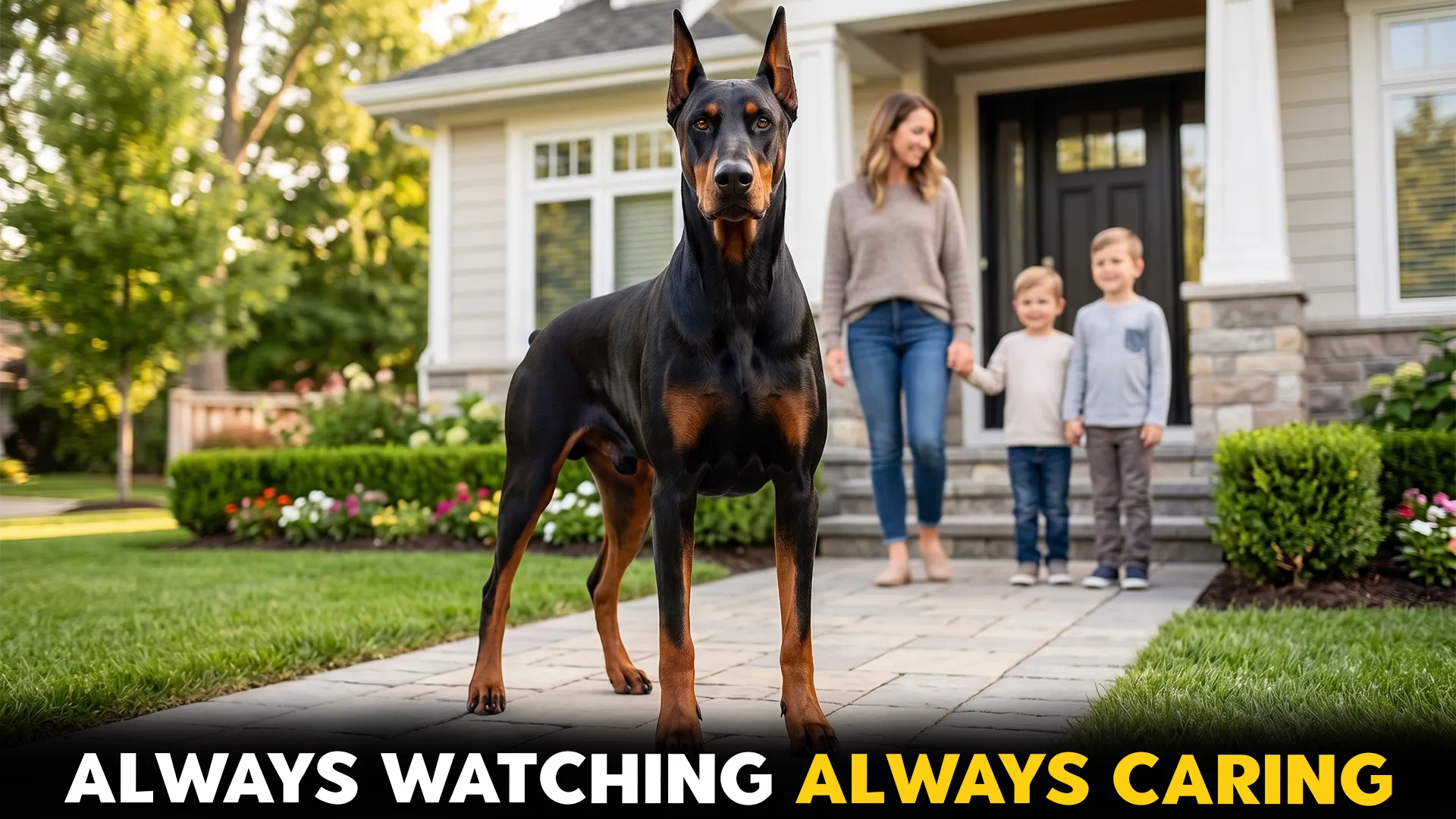 7 best guard dog breeds for single parents and families