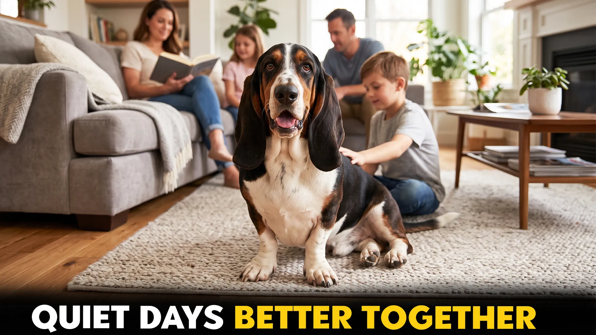 7 cozy dog breeds ideal for families seeking quiet peaceful living