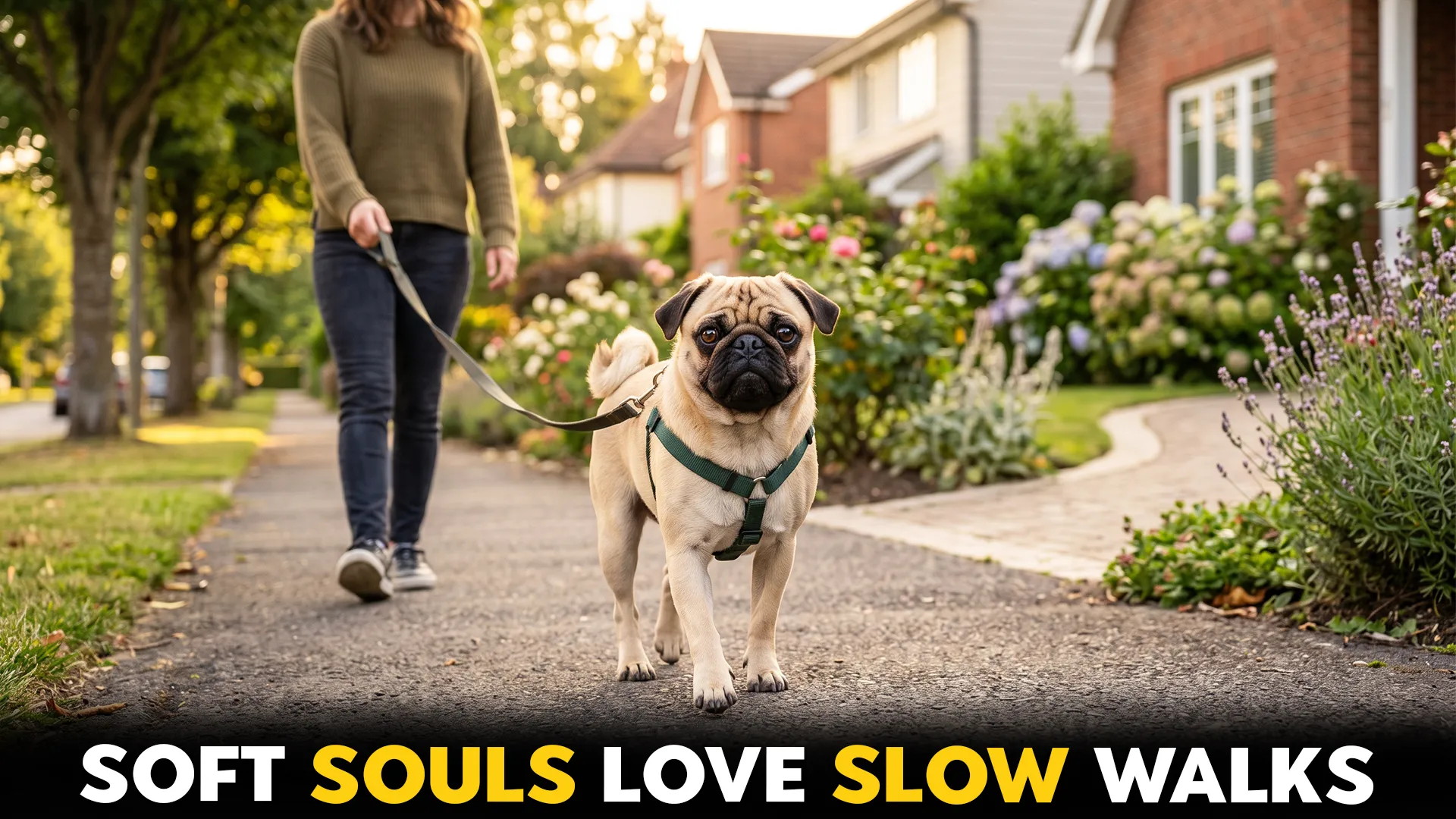 7 copy dog breeds that live for quiet hours and gentle walks