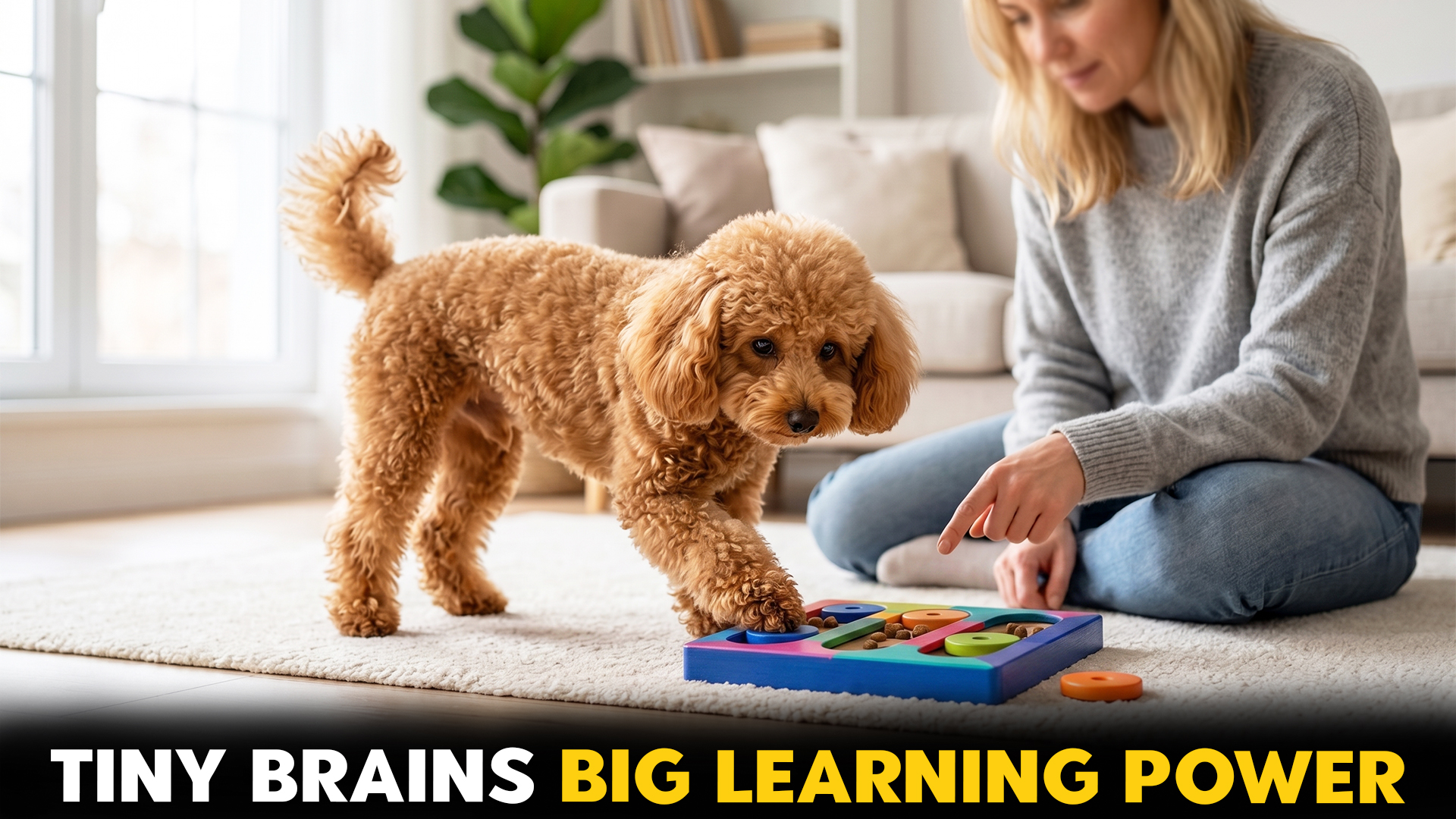 7 intelligent small dog breeds perfect for new owners