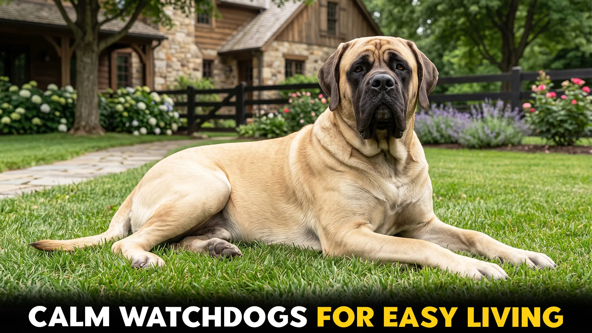 7 relaxed guard dog breeds for low maintenance owners