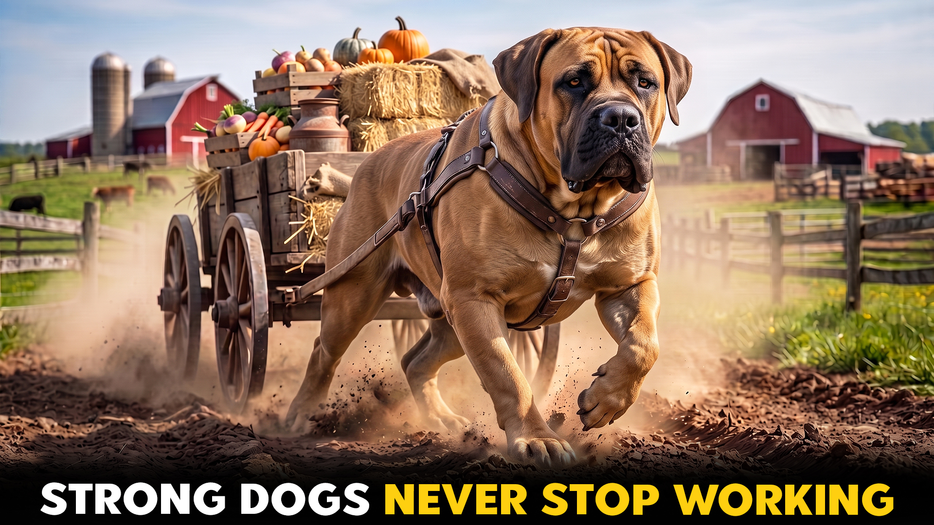 7 robust dog breeds perfect for farm labor and endurance work
