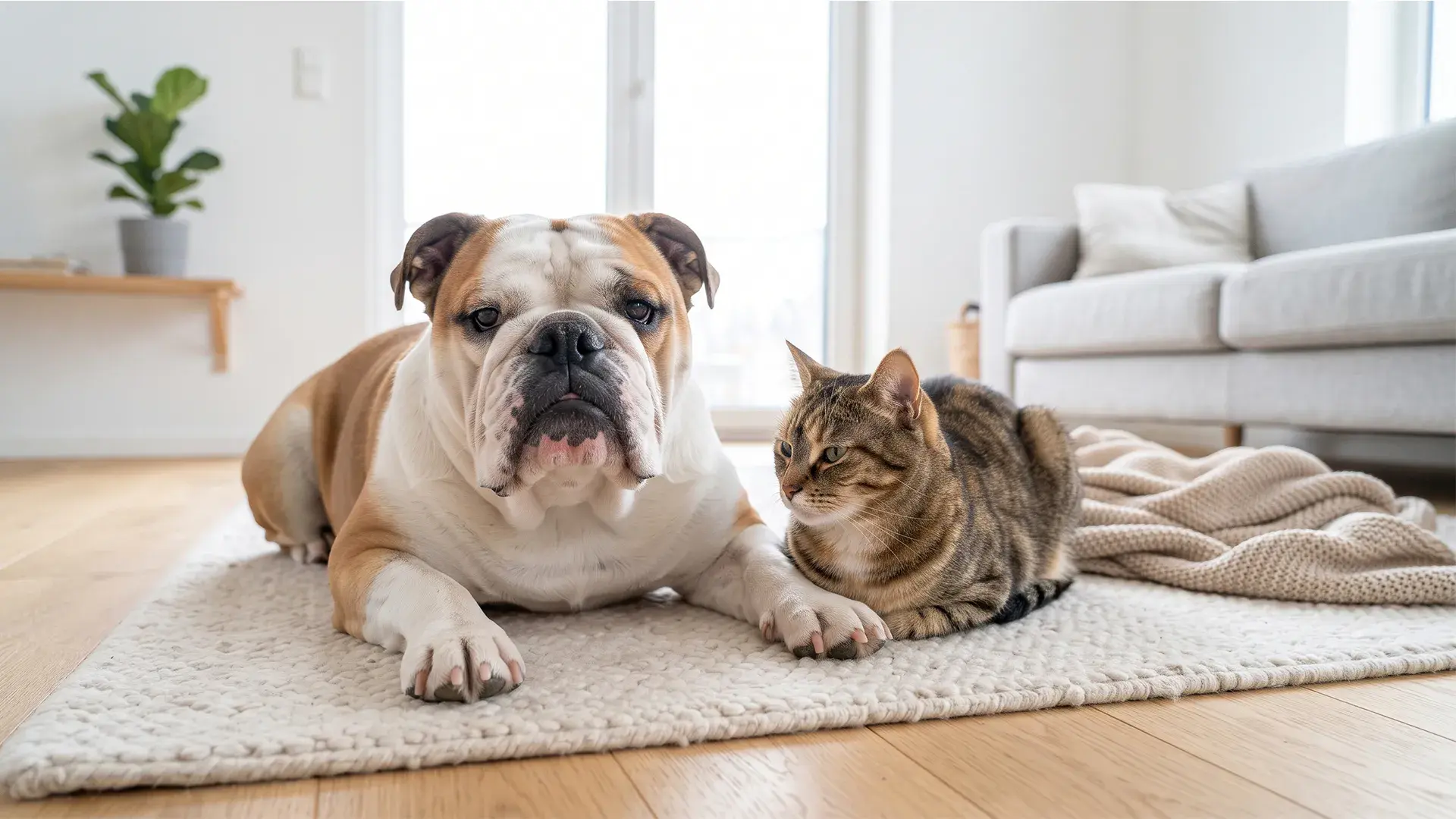 7 dog breeds that coexsisit with cats without biting